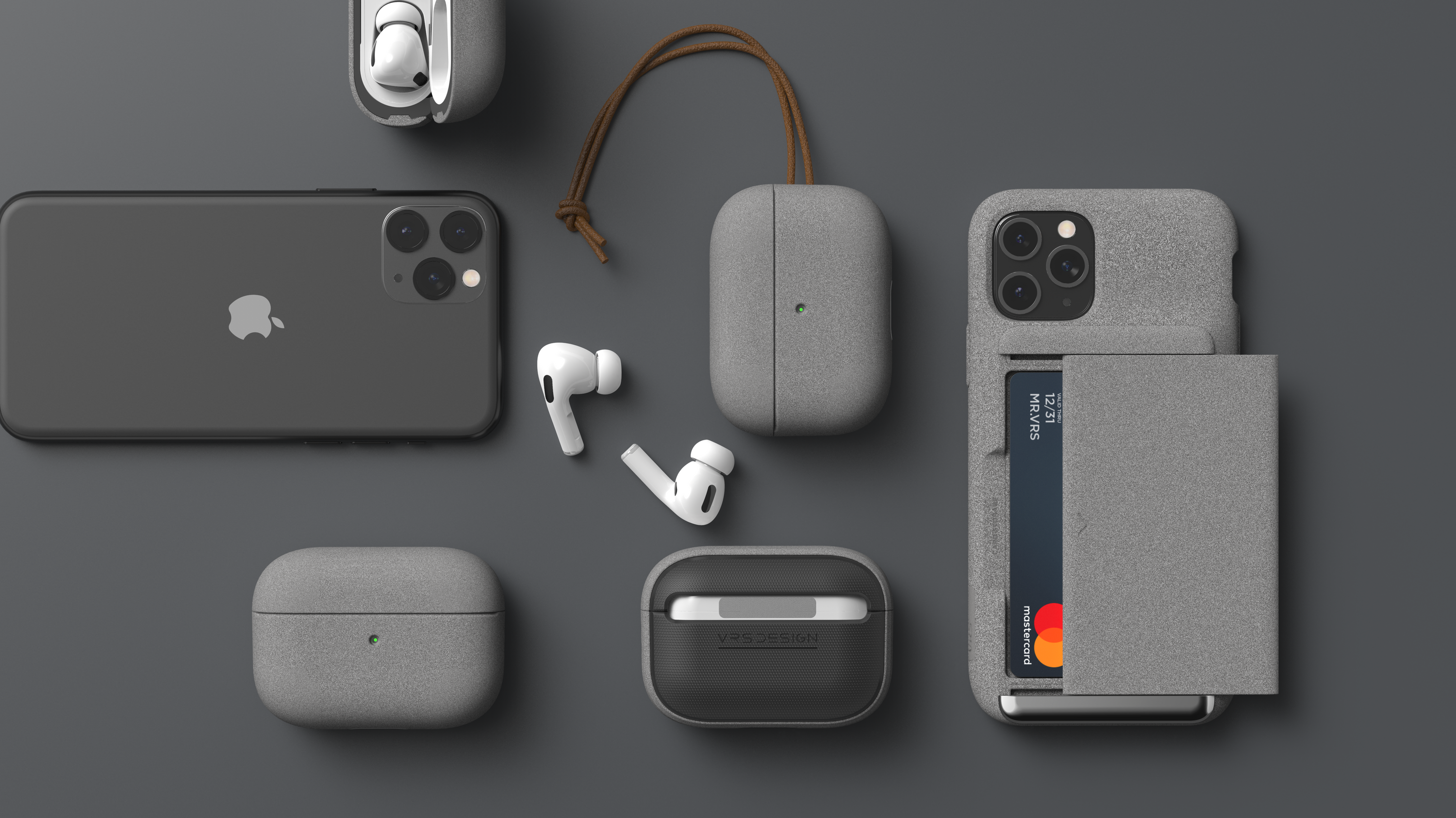 Best Minimalist Apple AirPods Pro Wireless earbuds Accessories and protective case by VRS Design