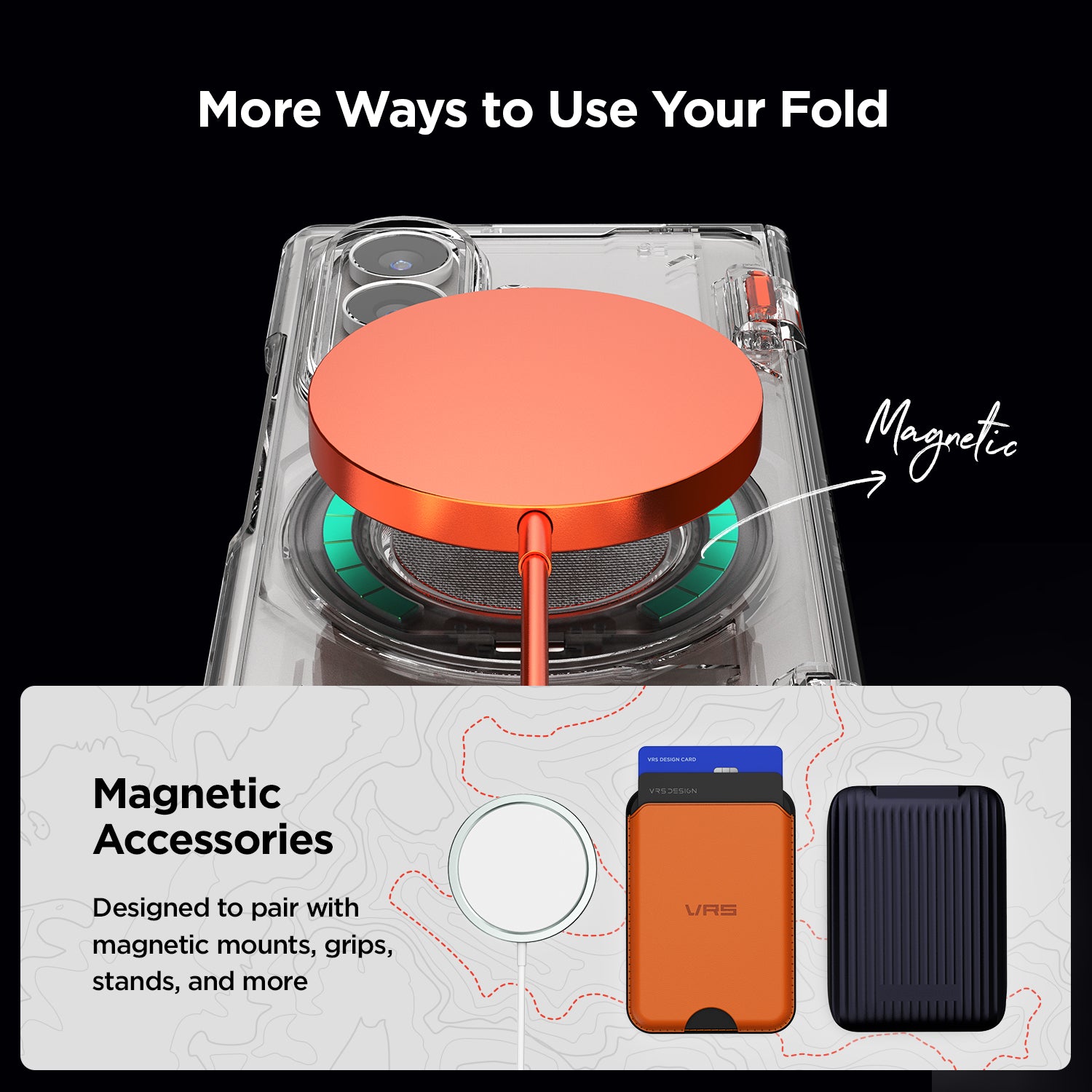 Galaxy Z Fold 8 Ultra Active case with reinforced corners designed to help absorb impact from accidental drops.