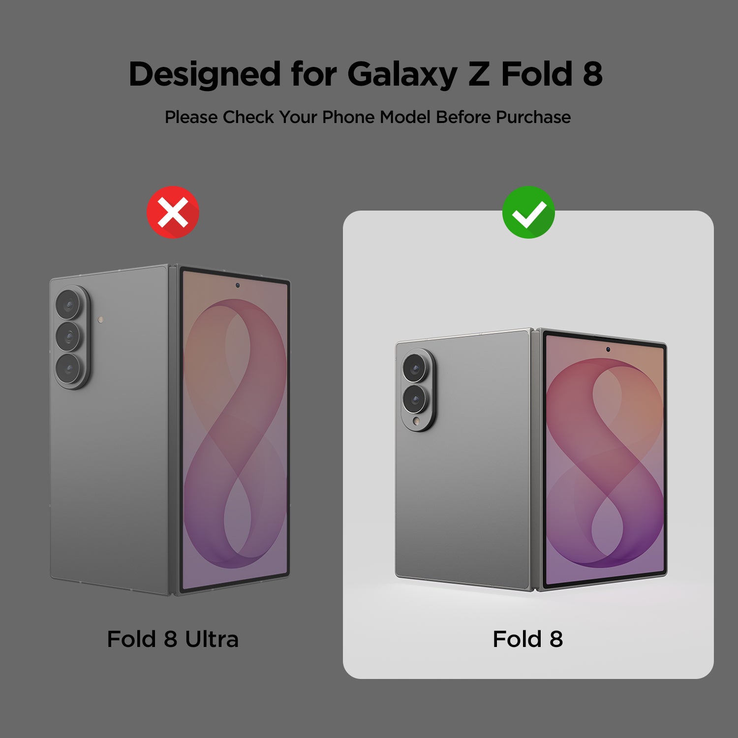 Galaxy Z Fold 8 (Wide) Case Modern