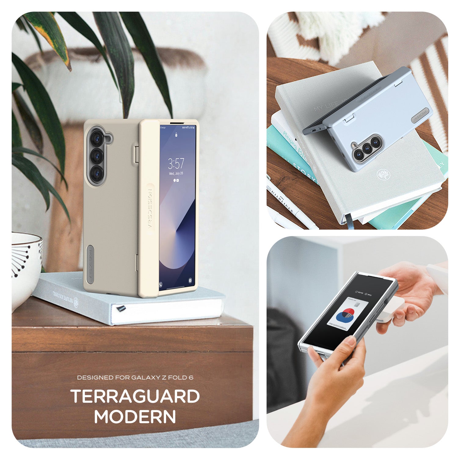 Galaxy Z Fold 6 Case Terra Guard Modern