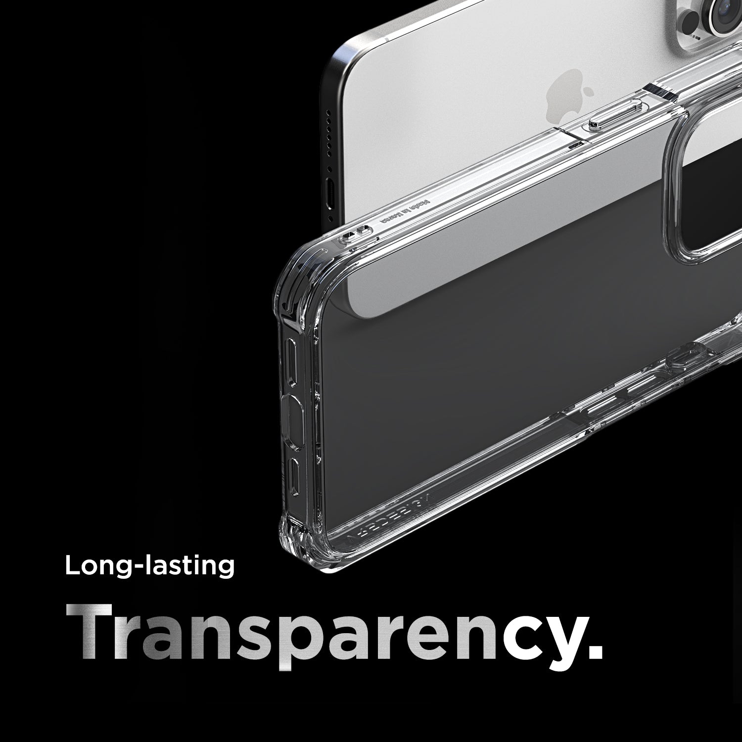 iPhone 15 Pro Case Terra Guard Crystal Ultimate Clear Case by VRS Design
