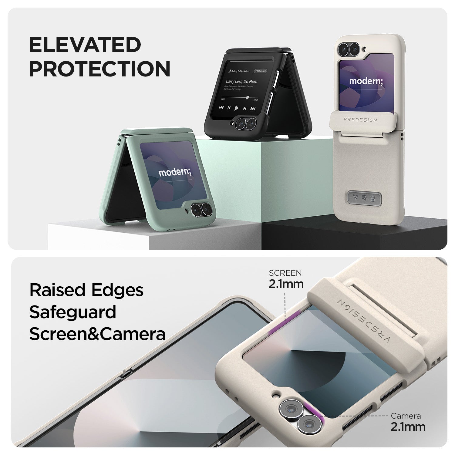 Galaxy Z Flip 7 FE Case Terra Guard Modern