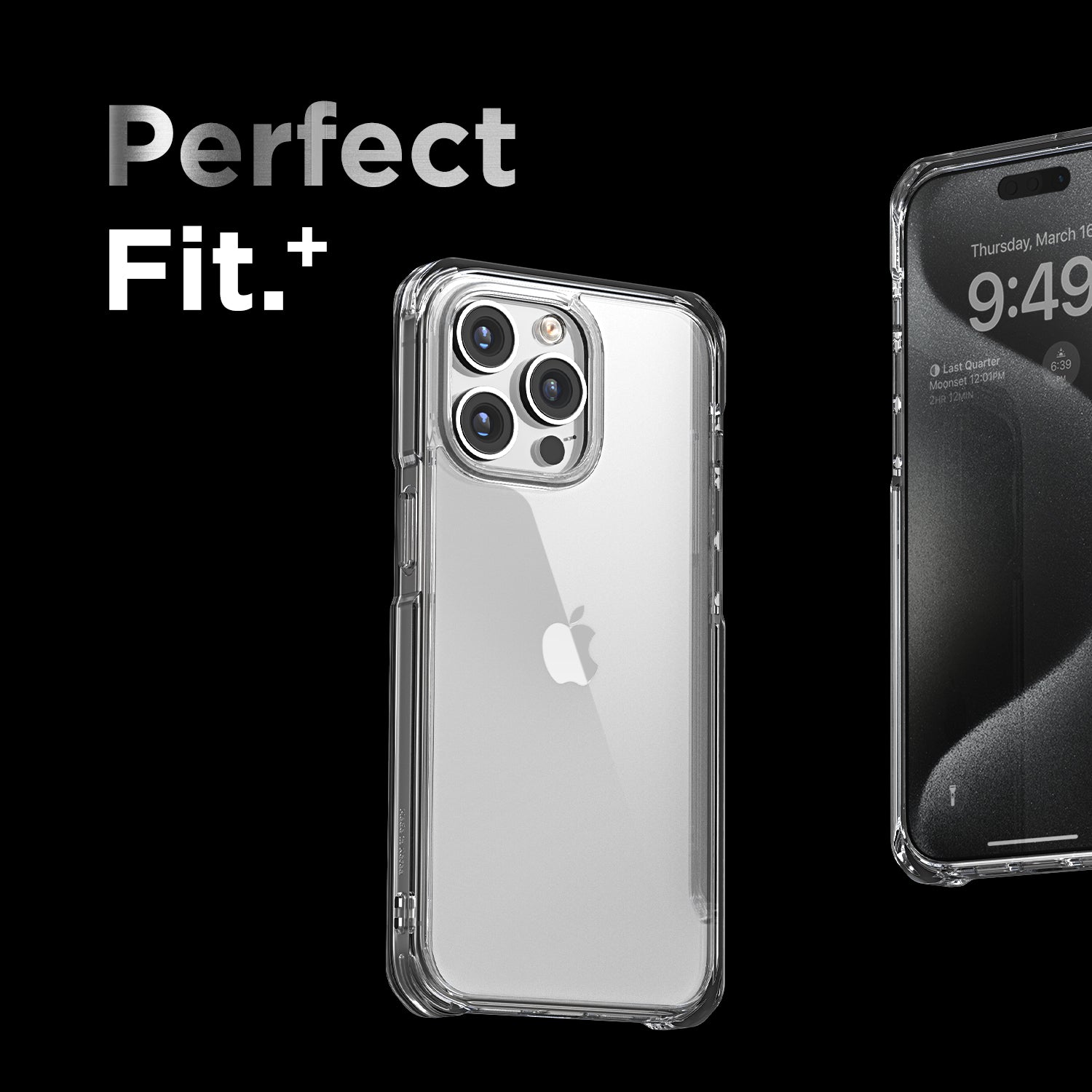 iPhone 15 Pro Case Terra Guard Crystal Ultimate Clear Case by VRS Design