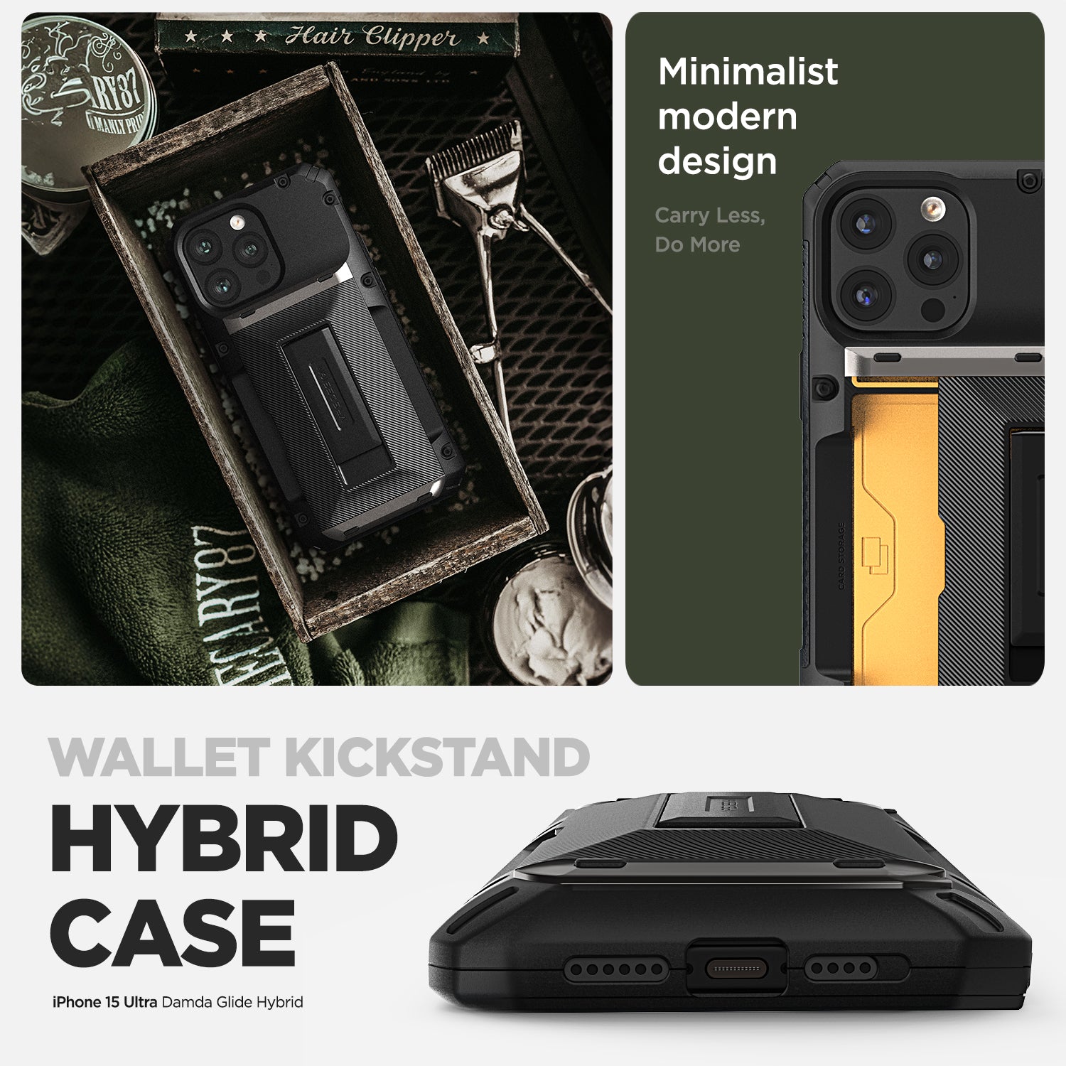 iPhone 15 Series Case Damda Glide Hybrid