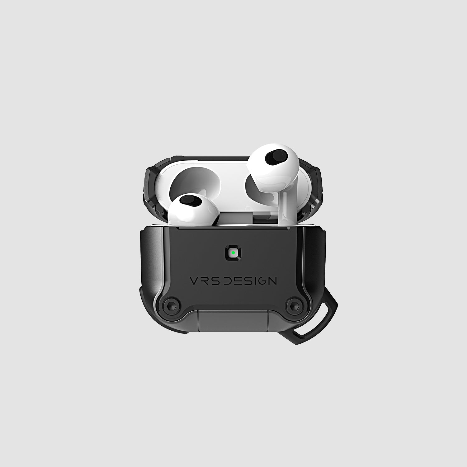 Apple AirPods 3 Modern Lock Wireless Headphones with Noise Cancellation, Rugged modern and Lightweight Slim Design Case by VRS