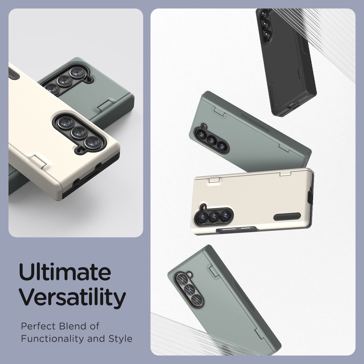 Galaxy Z Fold 6 Case Terra Guard Modern 360 Screen Protector