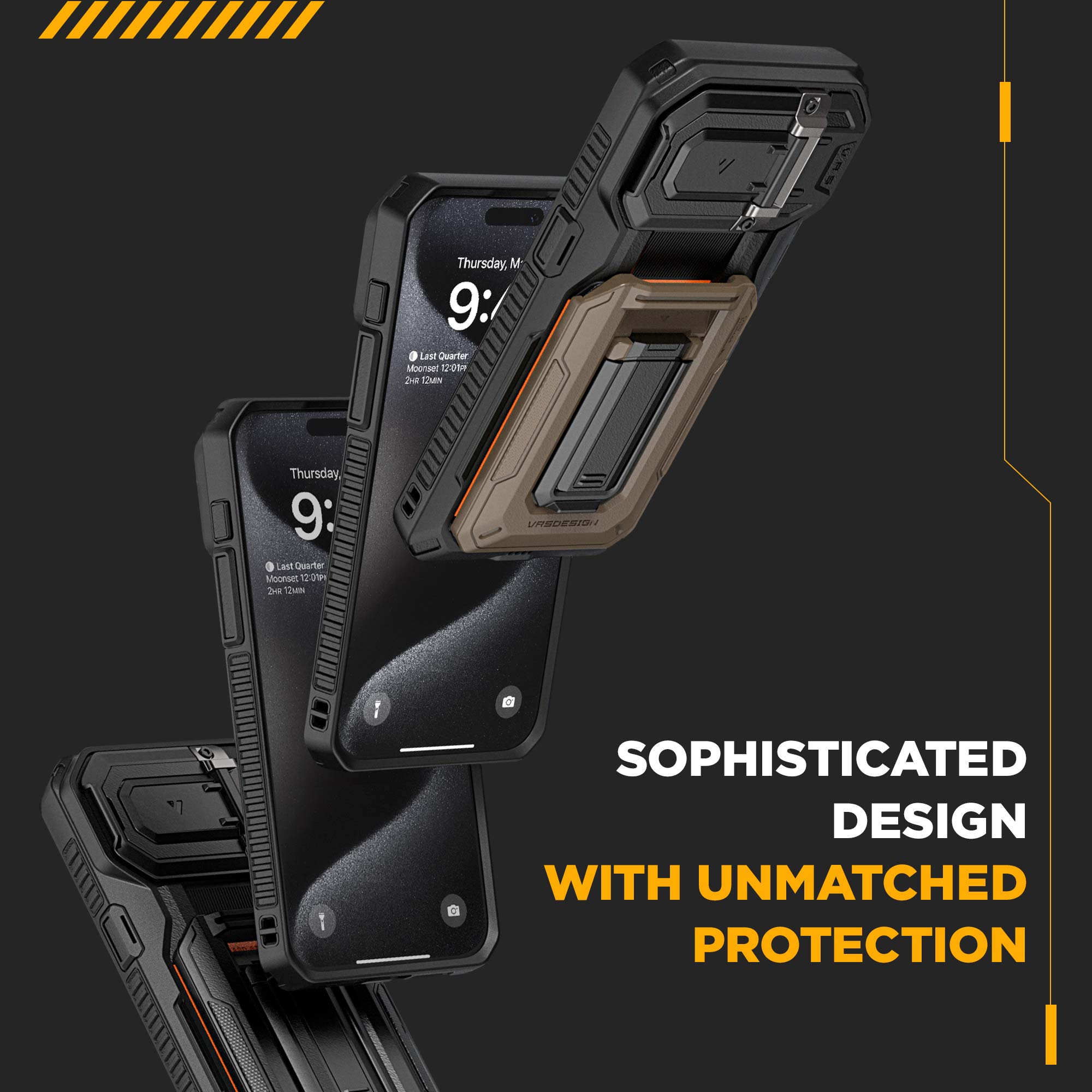 iPhone 13 iPhone 14 iPhone 15 Case D-Wallet Origin by VRS Design