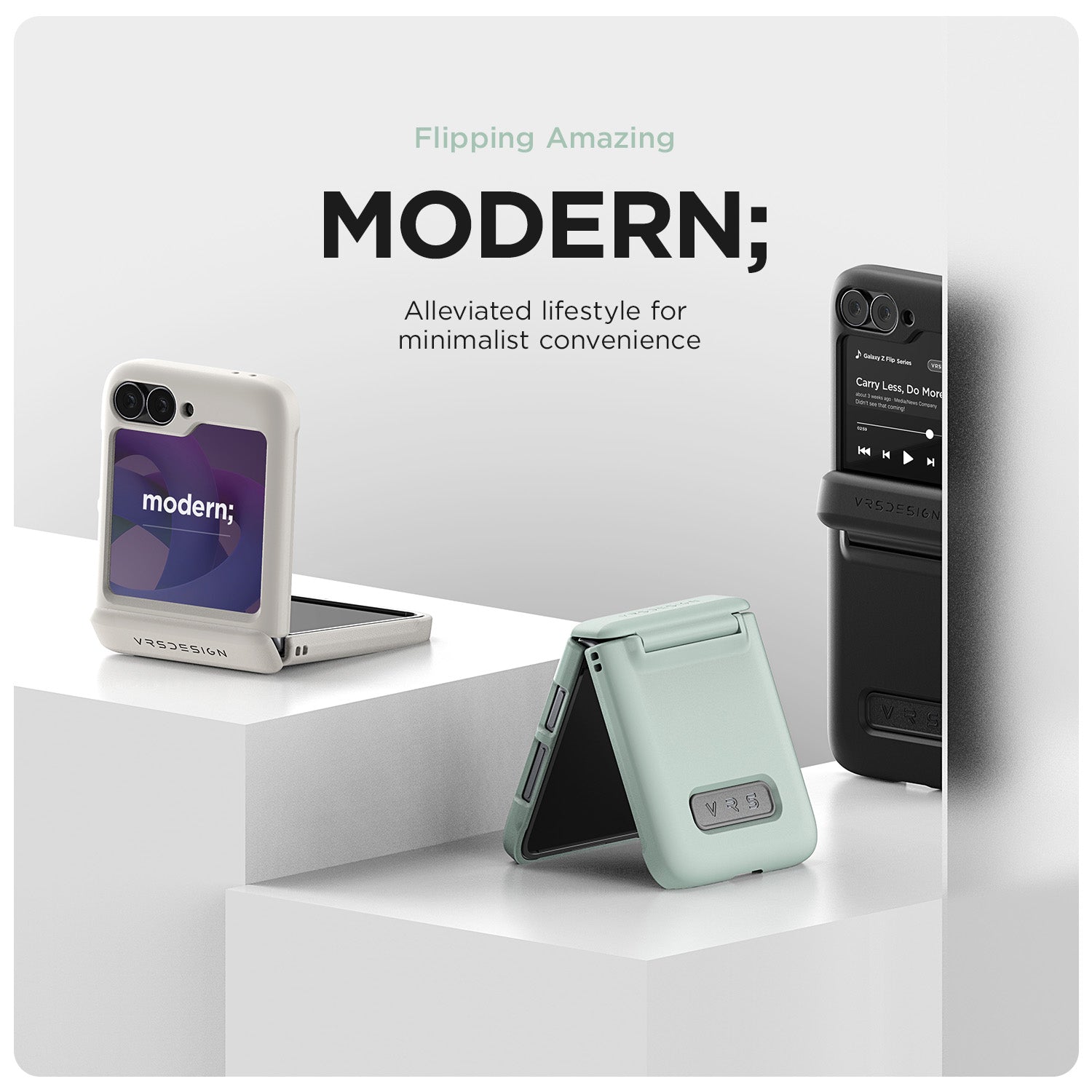 Galaxy Z Flip 7 FE Case Terra Guard Modern
