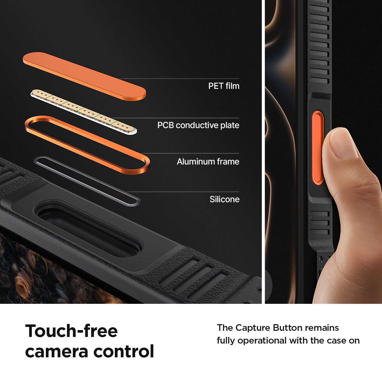 For iPhone 17 Pro Max Quickstand Pro