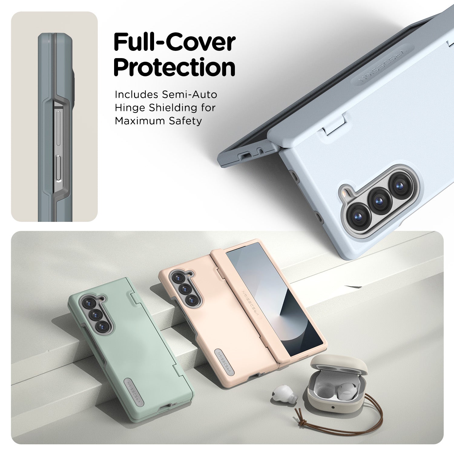 Galaxy Z Fold 6 Case Terra Guard Modern