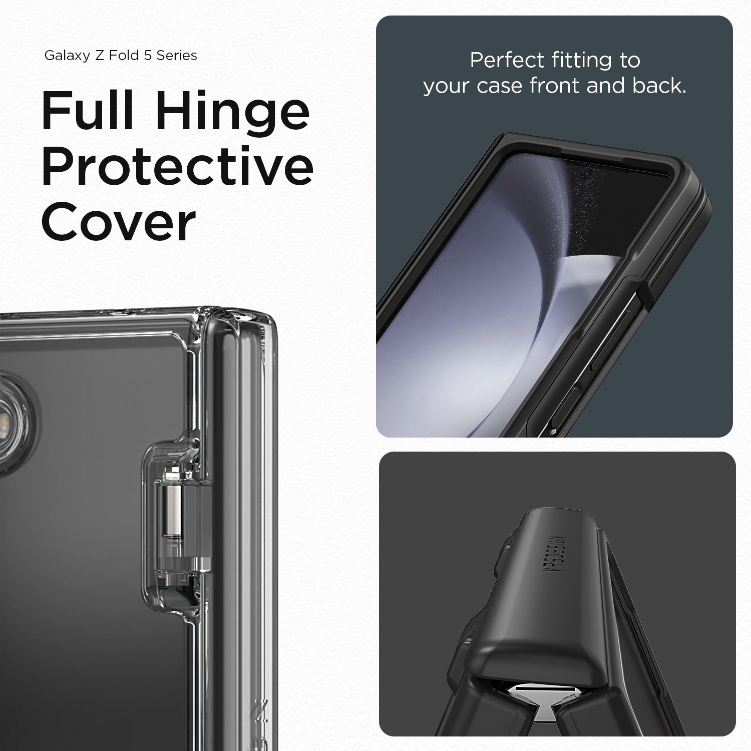 Samsung Galaxy Z Fold 5 slim rugged case multiple durable convenience card wallet storage sleek design minimalist modern women color perfect
