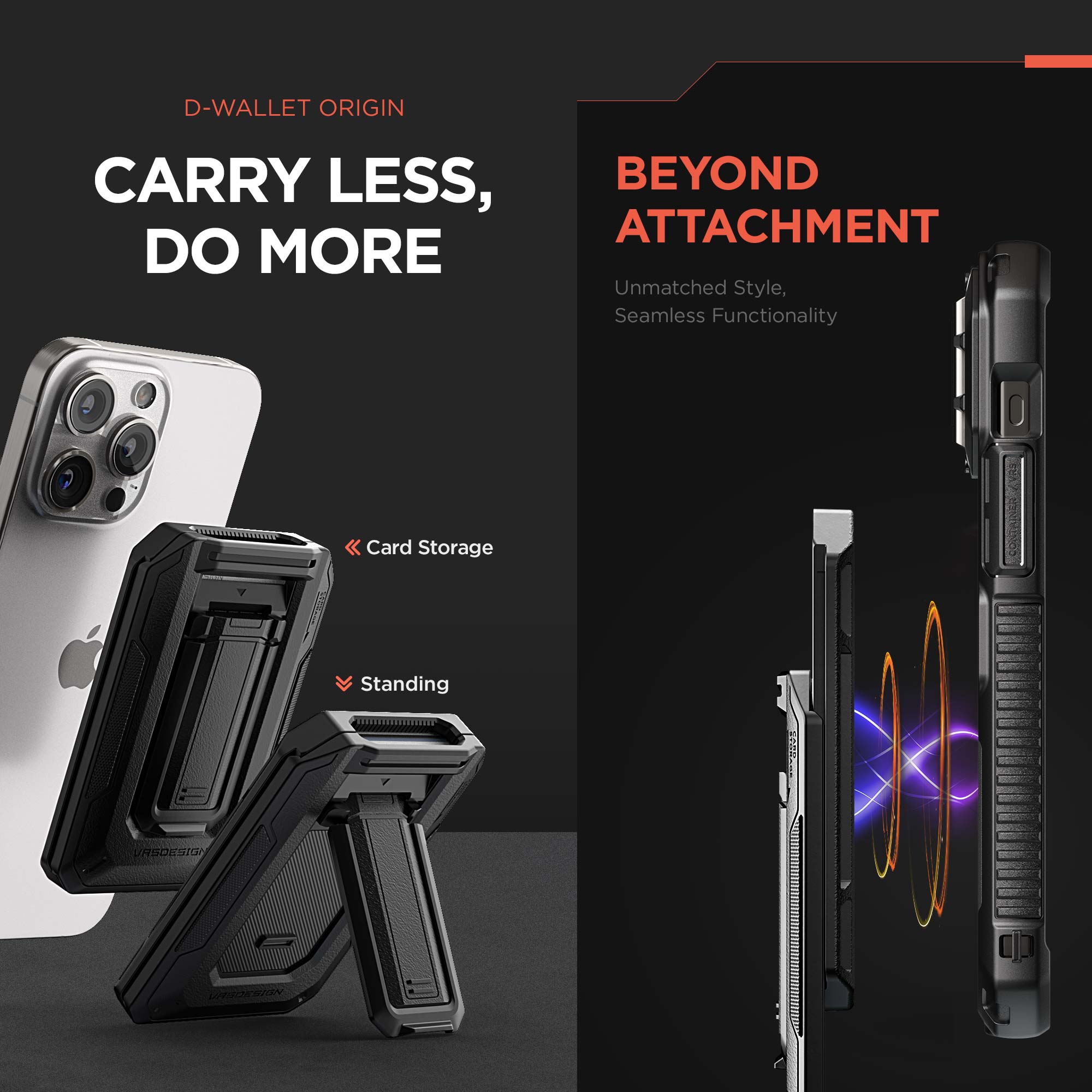 D-Wallet Origin Magnetic/Magsafe wallet