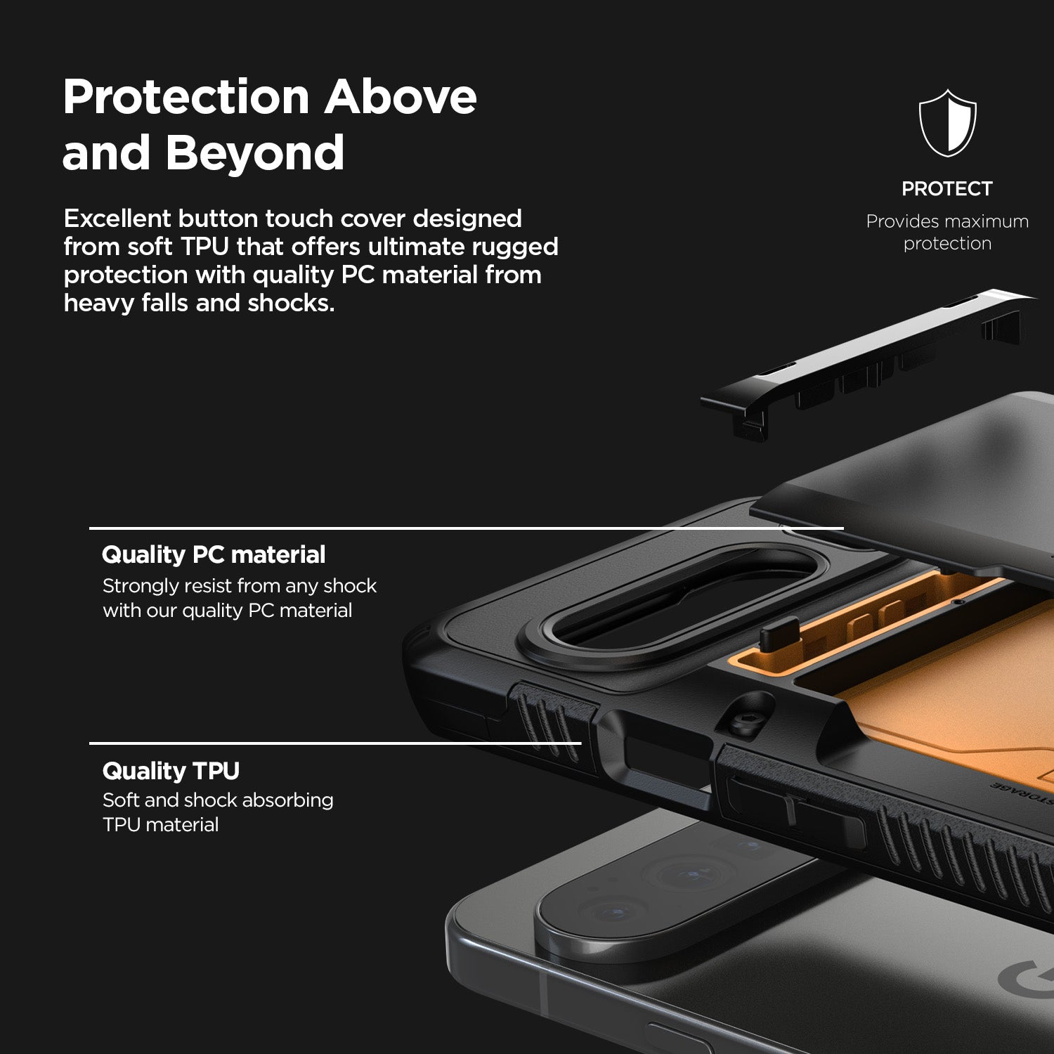 google pixel pro 10 XL Rugged case wallet card holder compartment easy carry smart cute kickstand quick convenient modern red green color cute women outdoor