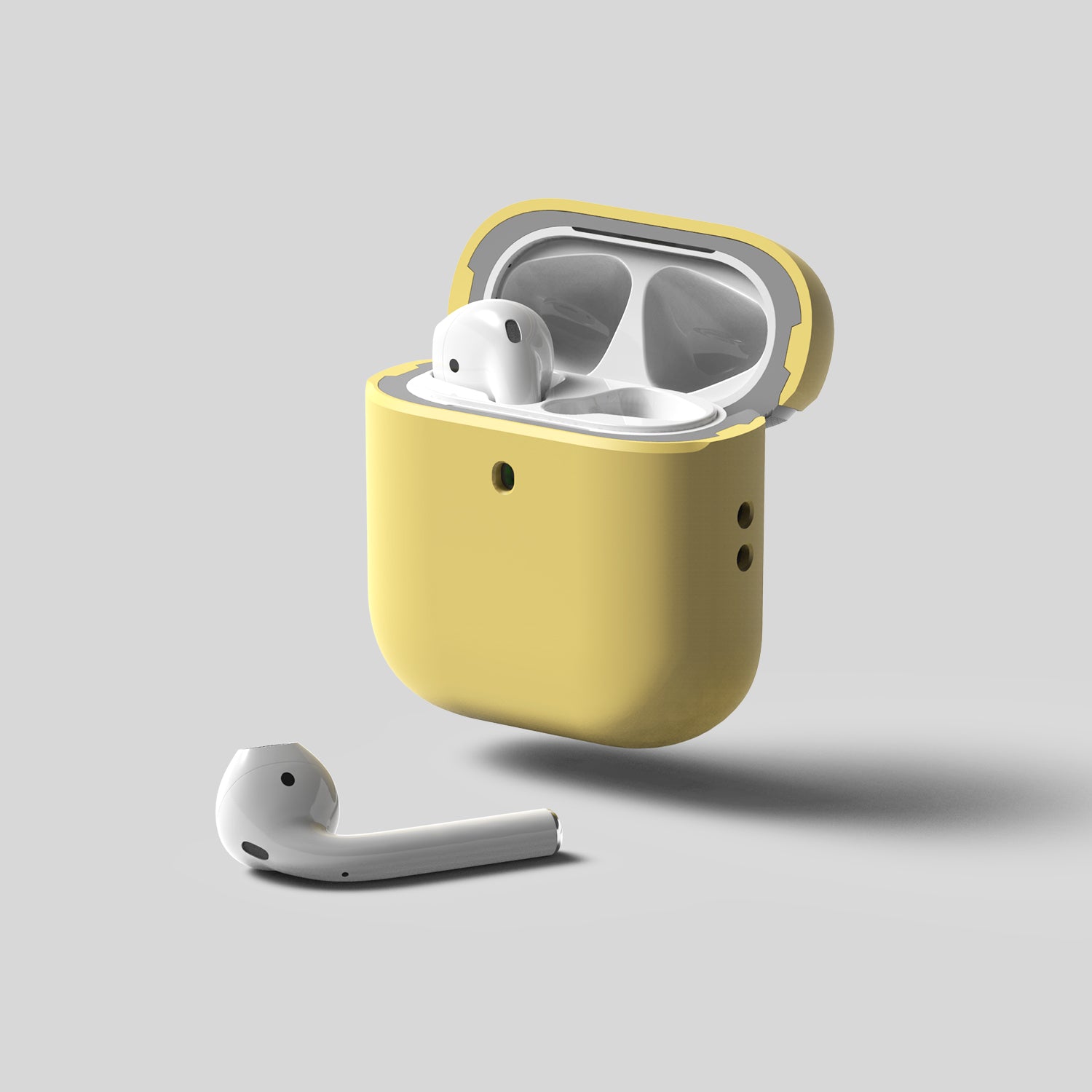 Apple AirPods 1 & 2 Modern Lock Wireless Headphones with Noise Cancellation, Rugged modern and Lightweight Slim by VRS