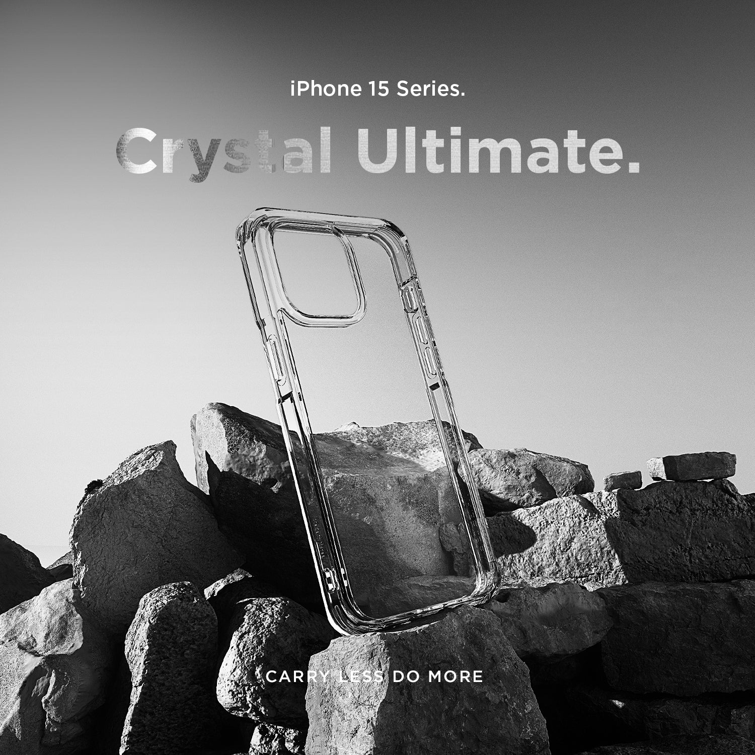 iPhone 15 Pro Case Terra Guard Crystal Ultimate Clear Case by VRS Design