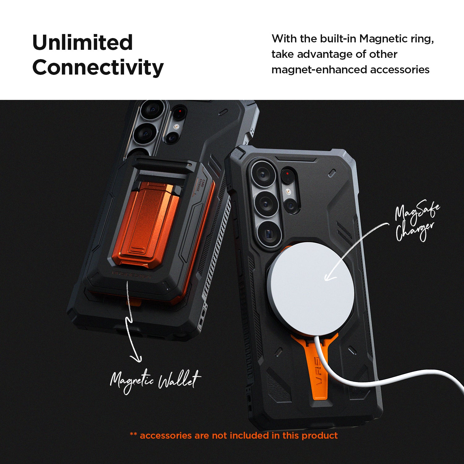 S26 Ultra reliable stand case with precise camera cutout