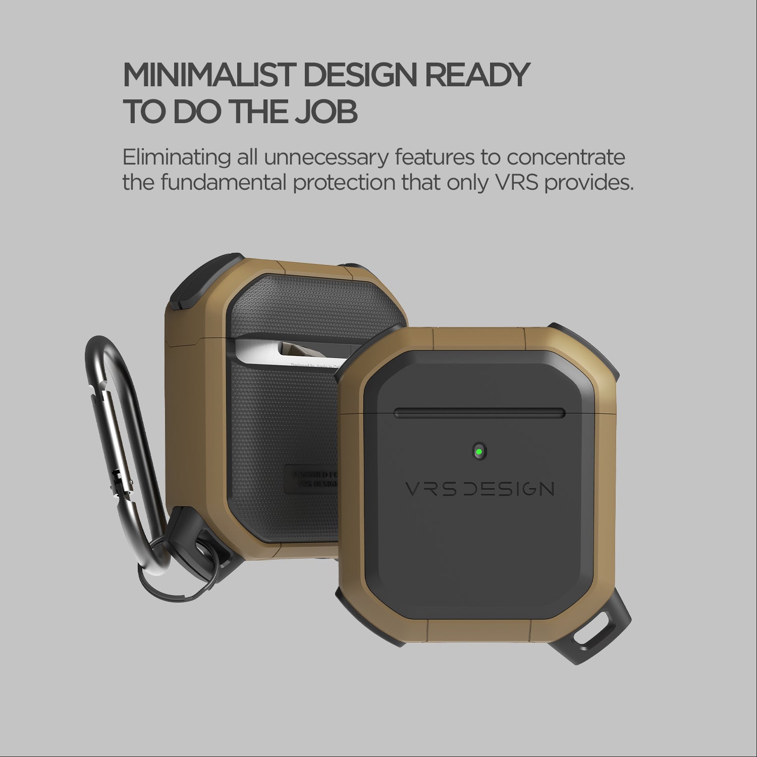 Apple AirPods 1 & 2 Modern Lock Wireless Headphones with Noise Cancellation, Rugged modern and Lightweight Slim by VRS