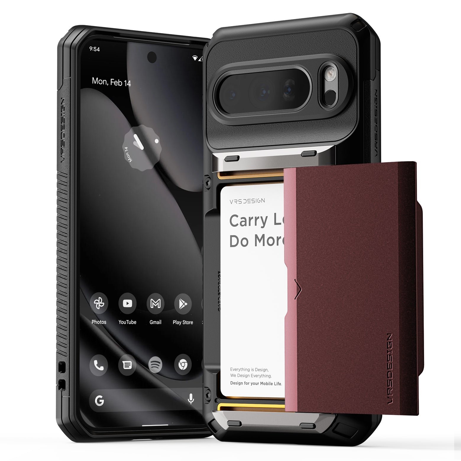google pixel pro 10 XL Rugged case wallet card holder compartment easy carry smart cute kickstand quick convenient modern red green color cute women outdoor