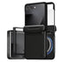 Samsung Galaxy Z Flip 7 Luxury Mobile phone cover card holder hinge protector built-in screen shield slim rugged daily carry durable case by VRS DESIGN