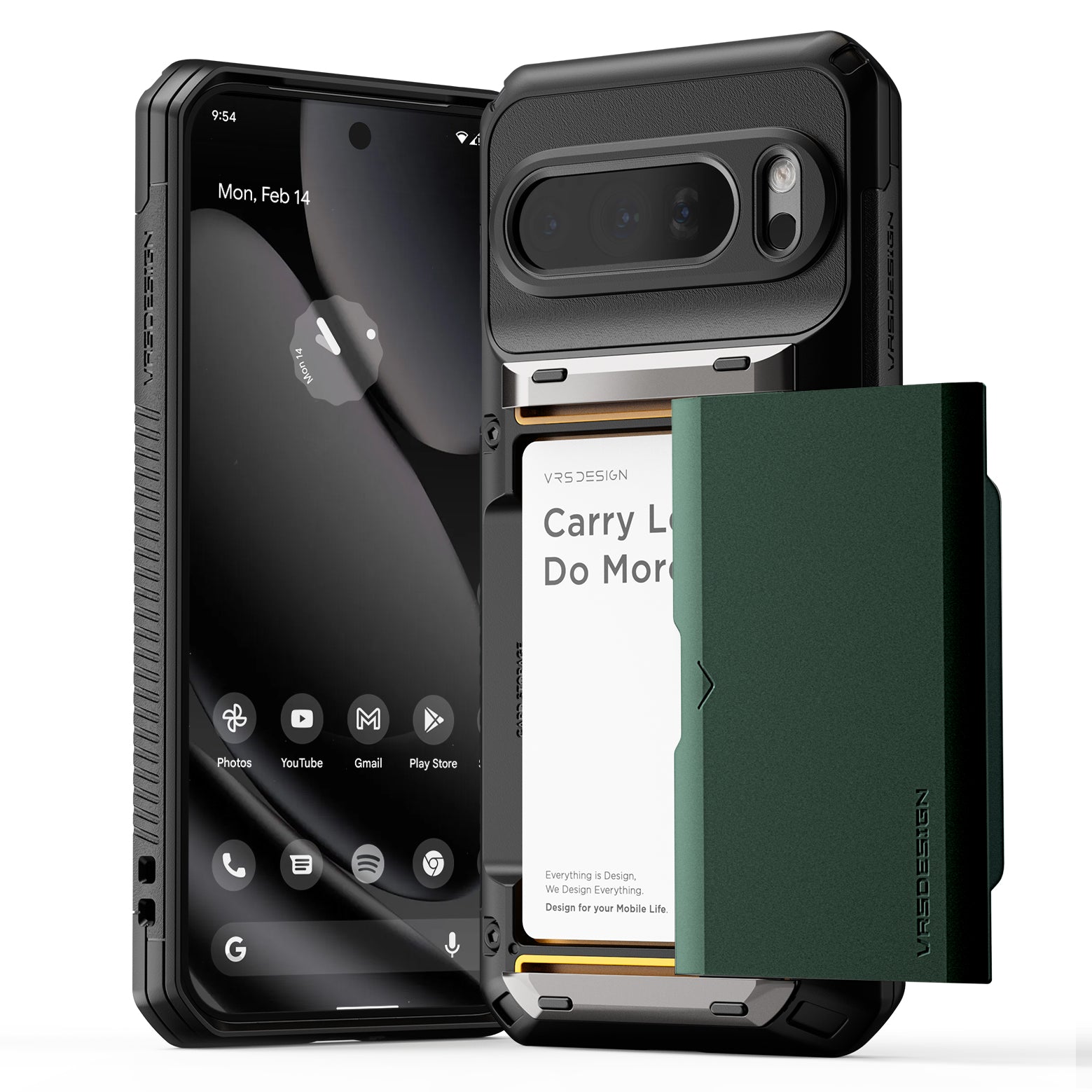 google pixel pro 10 XL Rugged case wallet card holder compartment easy carry smart cute kickstand quick convenient modern red green color cute women outdoor