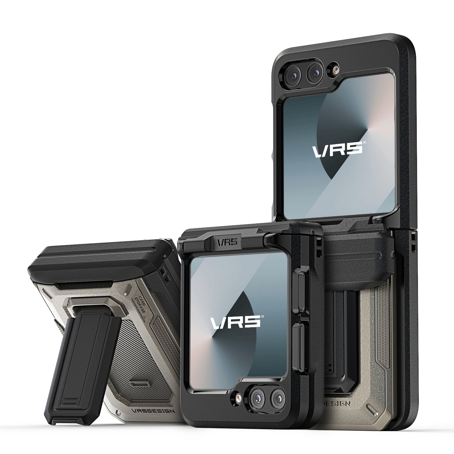 Samsung Galaxy Z Flip 6 Case Origin with Card Holder Wallet by VRS