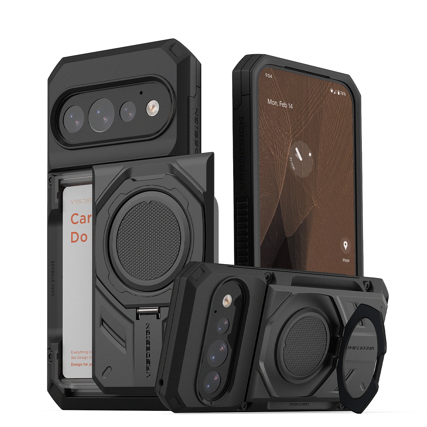 Google Pixel 11 Pro Case New Damda Glide Hybrid Wallet