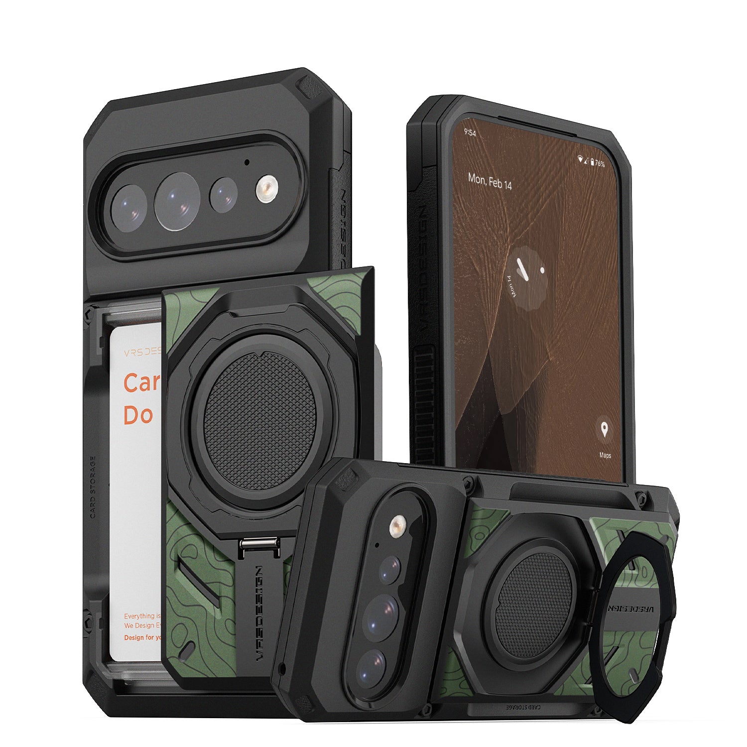 Google Pixel 11 Pro Case New Damda Glide Hybrid Wallet