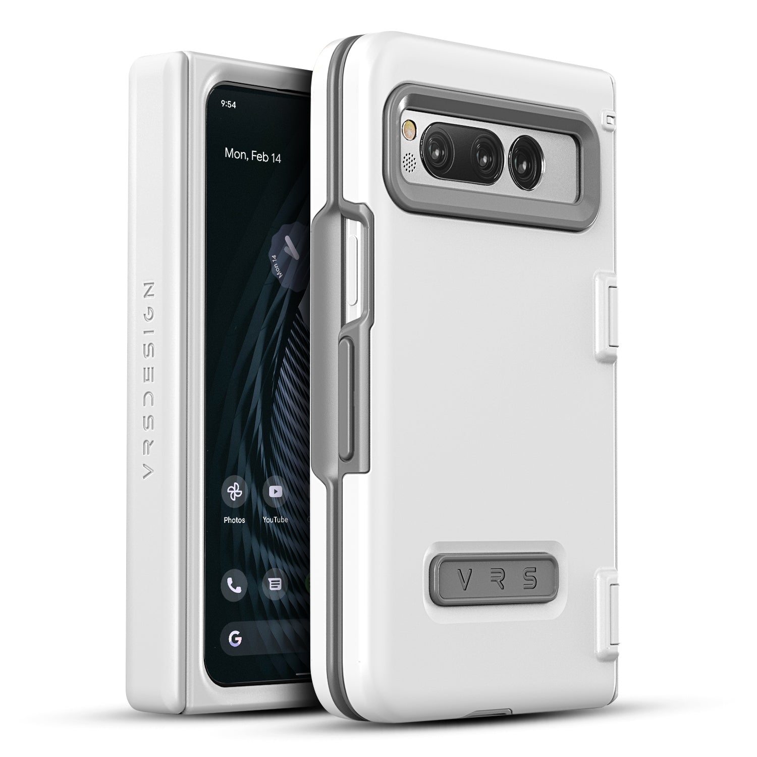 Google Pixel Fold rugged modern wallet case with multiple durable and convenient card slot with sleek minimalist look by VRS