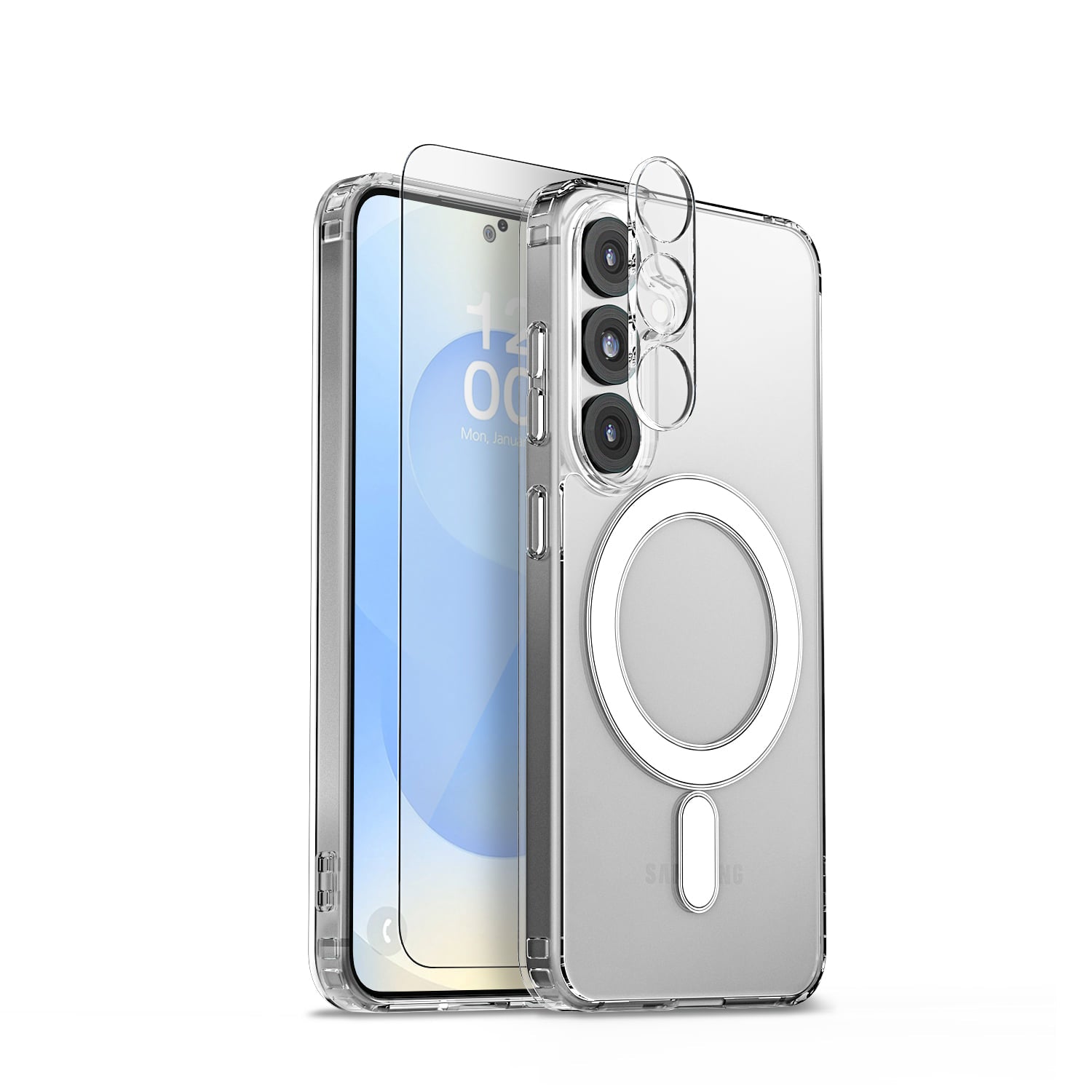 Galaxy S25 Series Case MagSafe Crystal Mixx Pro