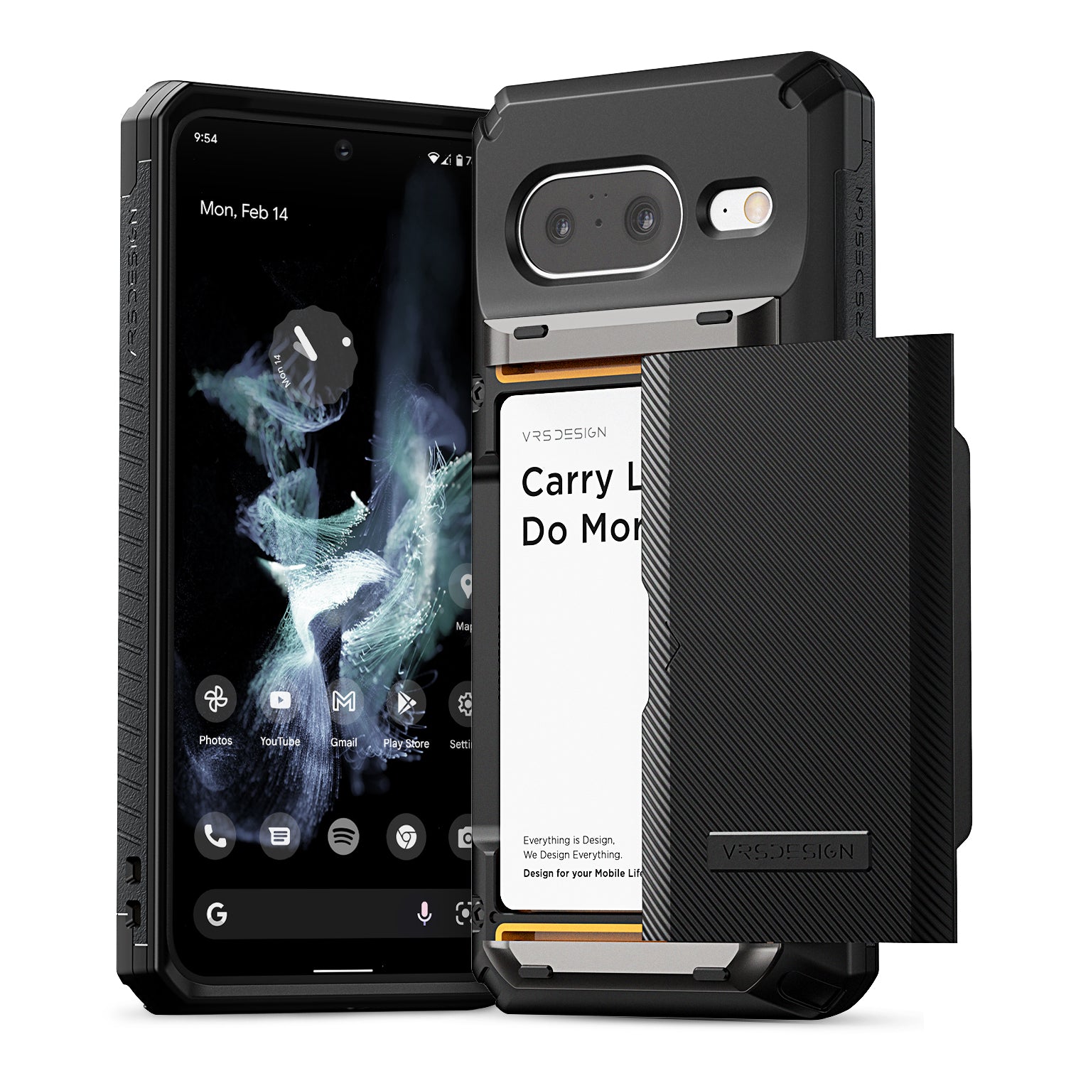 google pixel 8 case wallet kickstand rugged protection all in one modern stout men women outdoor essential card carry wallet holder damda glide pro