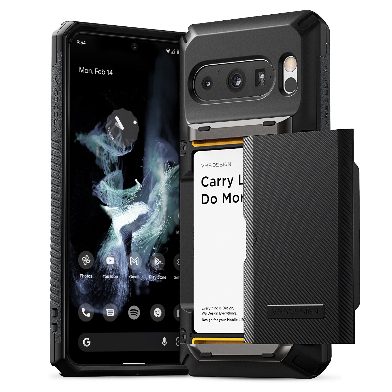 google pixel 8 pro max case wallet kickstand rugged protection all in one modern stout men women outdoor essential card carry wallet holder damda glide pro