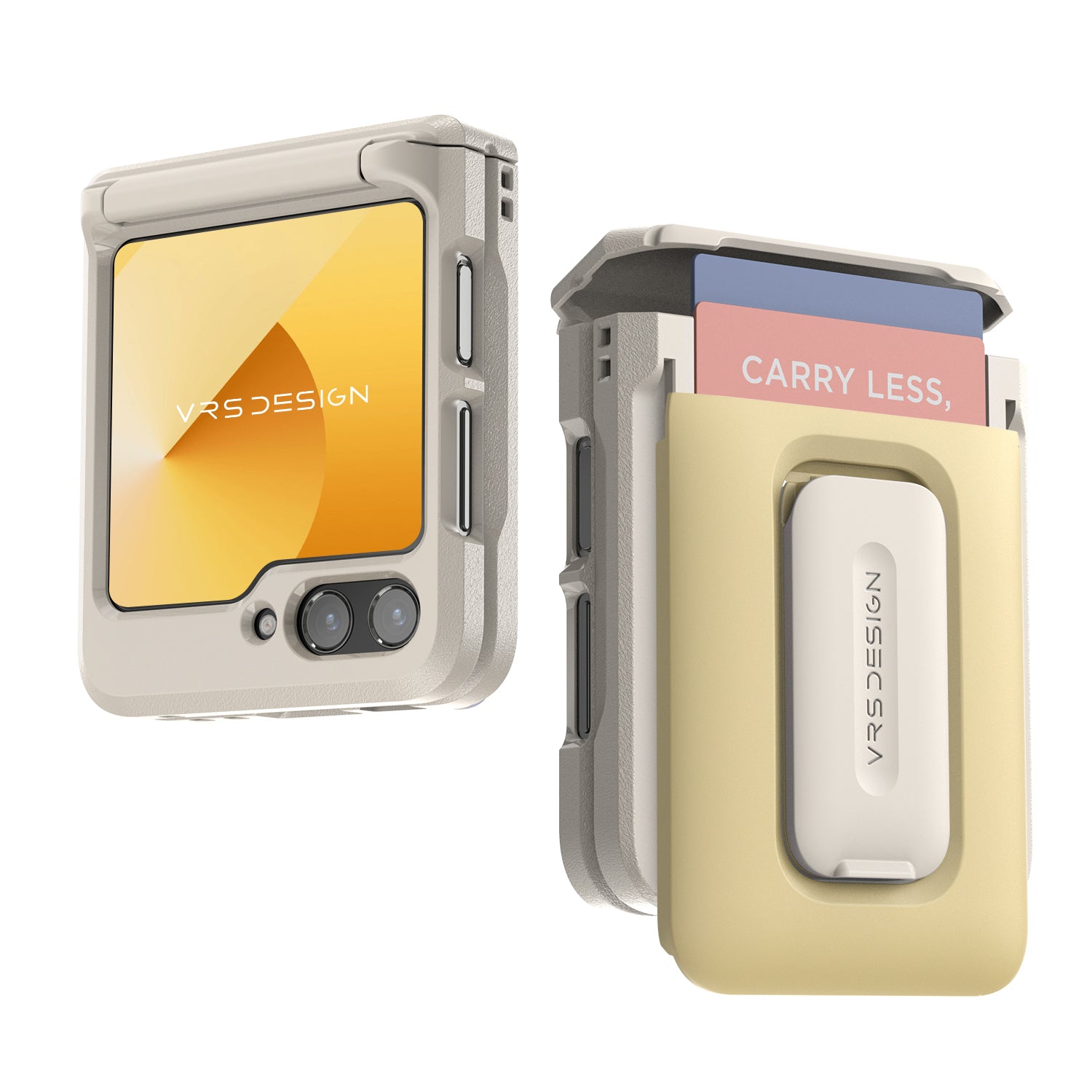 Samsung galaxy z flip 6 wallet case. 2 card slots that open semi-automatically.
It&