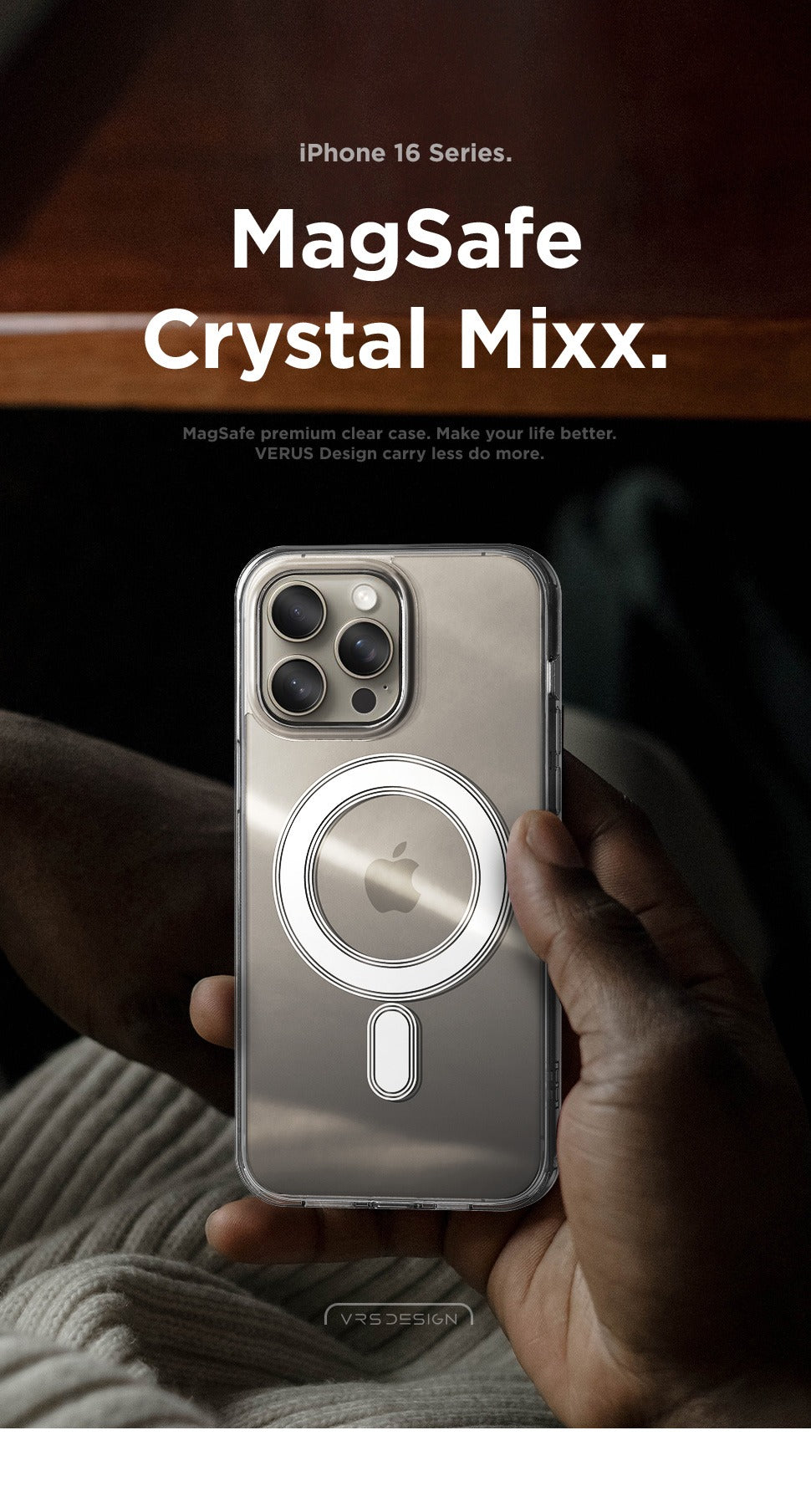 iPhone 16 MagSafe Crystal Mixx Pro Cases