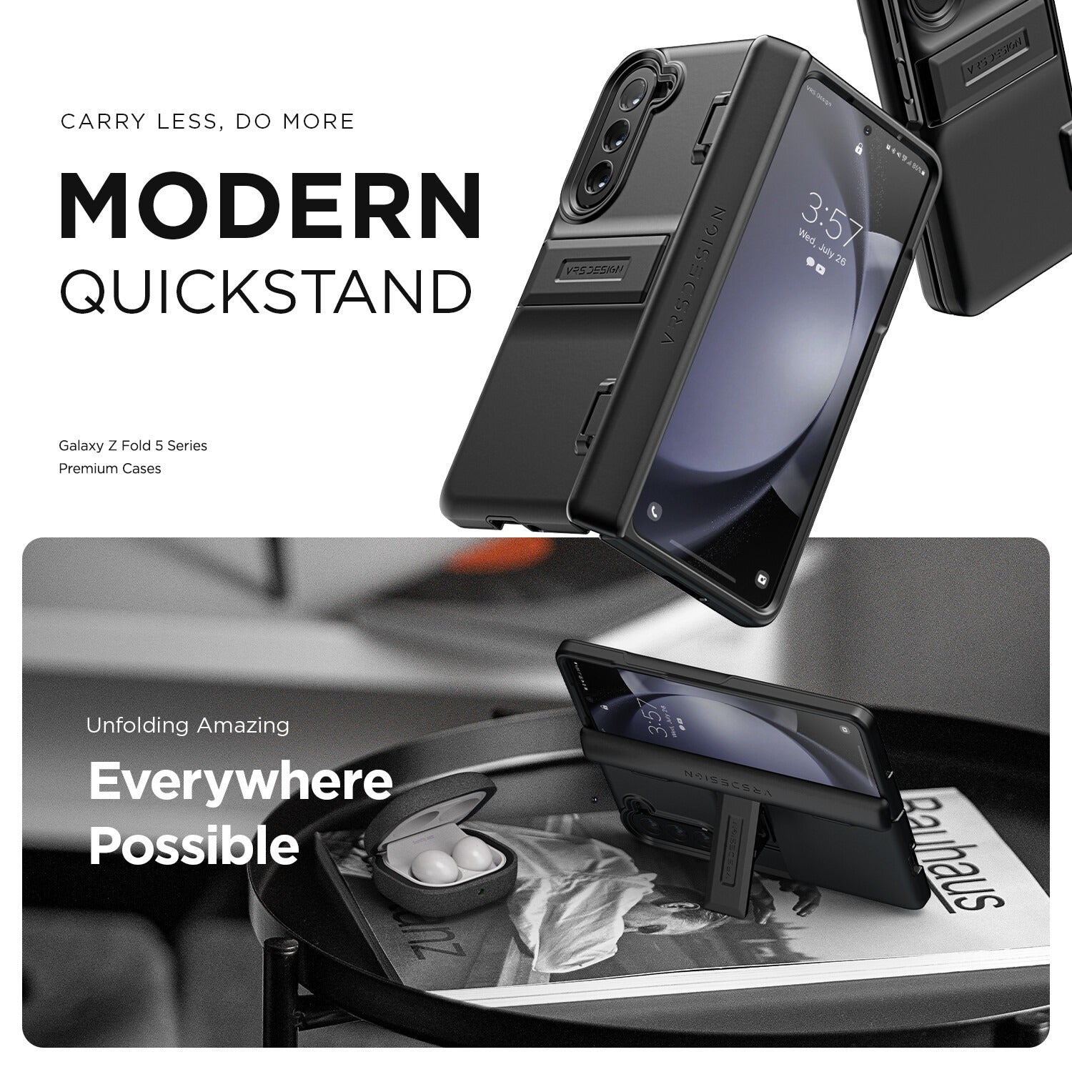 Galaxy Z Fold 5 5G Case Quick Stand Modern Series
