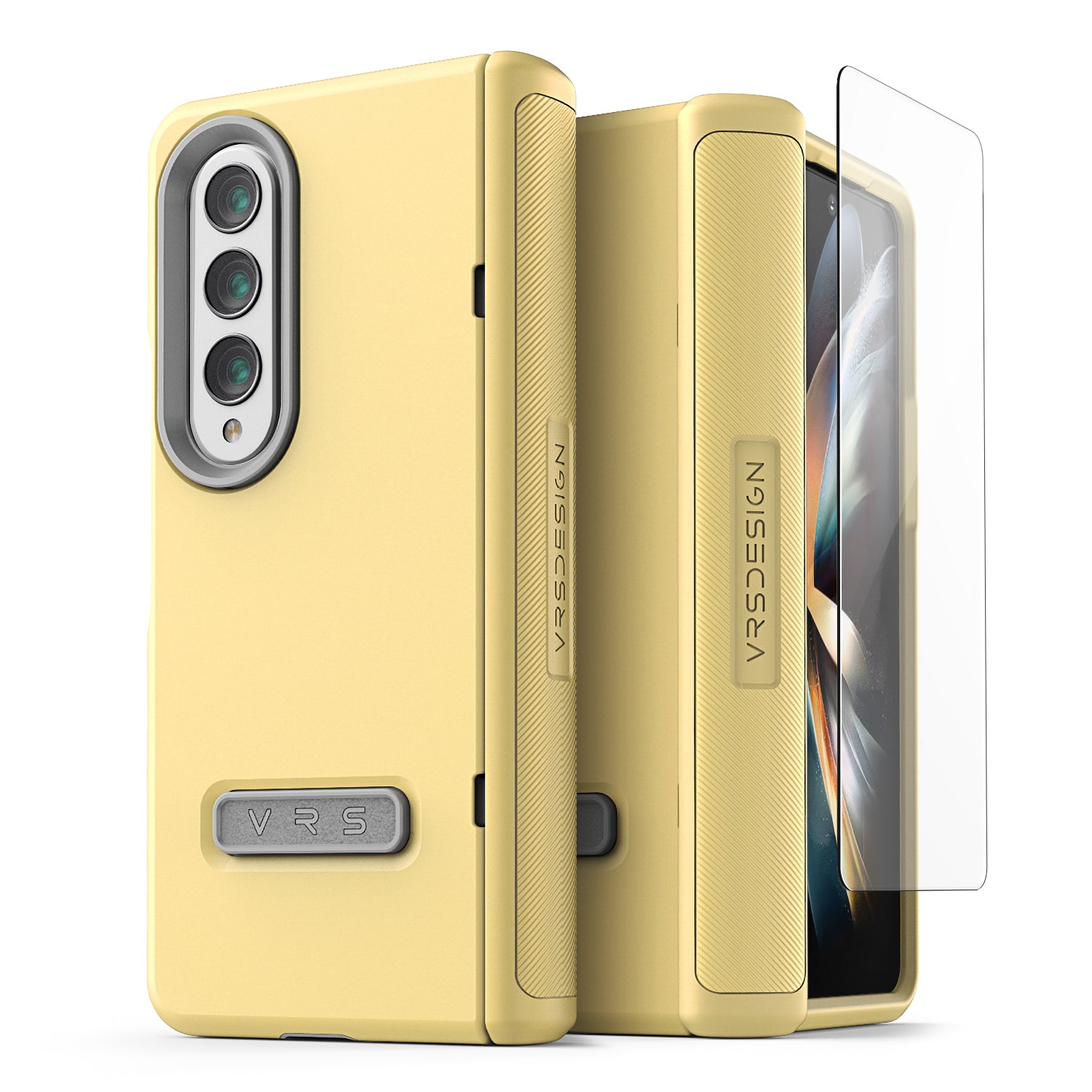 Samsung Galaxy Z Fold 4 wallet rugged case with multiple durable and convenient card slot with sleek minimalism by VRS