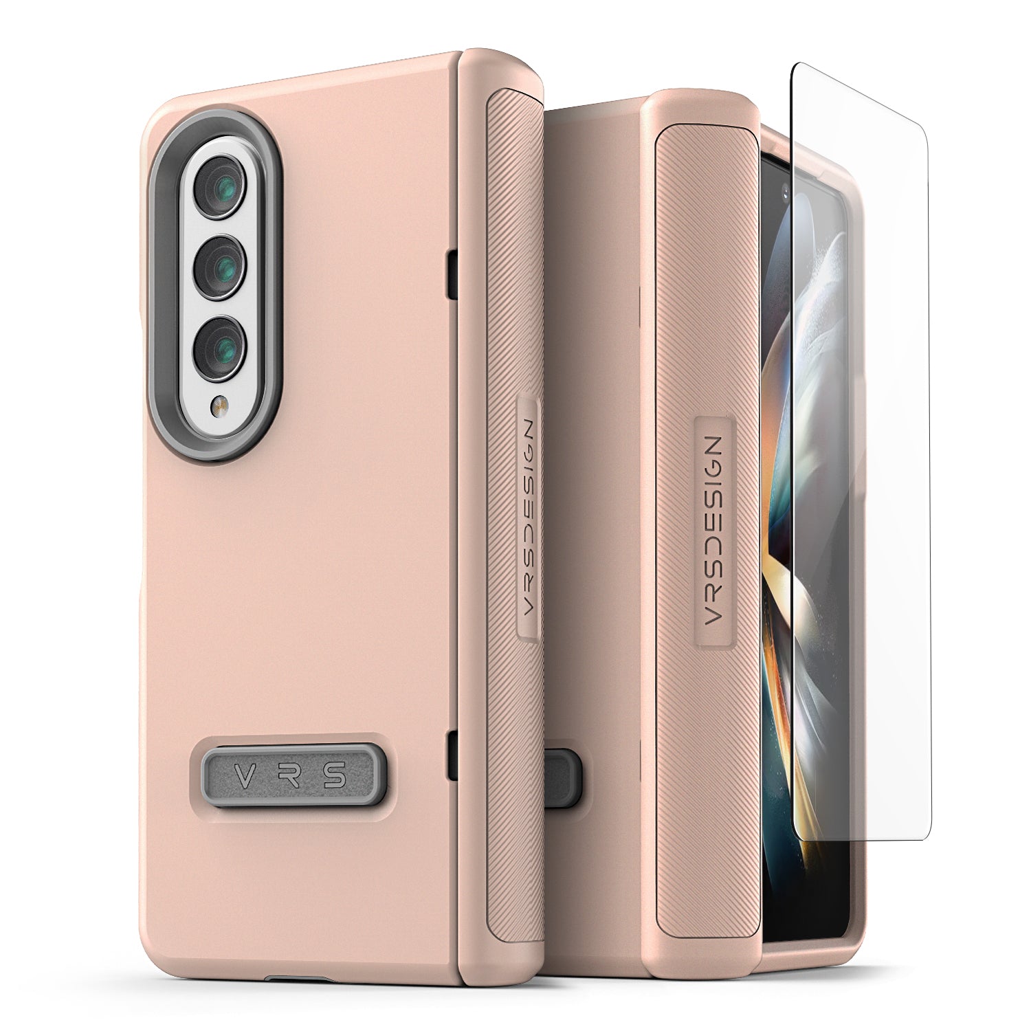Samsung Galaxy Z Fold 4 wallet rugged case with multiple durable and convenient card slot with sleek minimalism by VRS