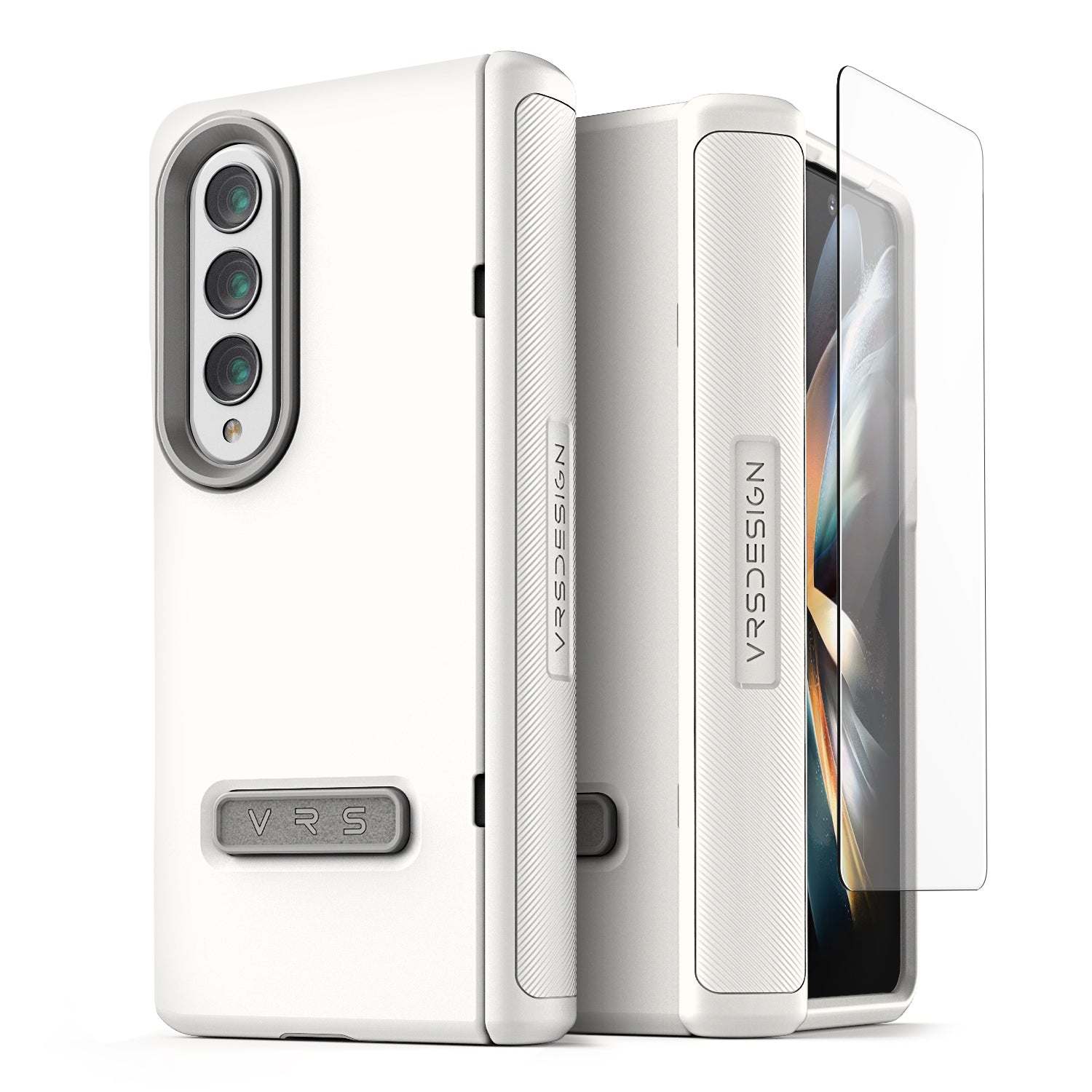Samsung Galaxy Z Fold 4 wallet rugged case with multiple durable and convenient card slot with sleek minimalism by VRS
