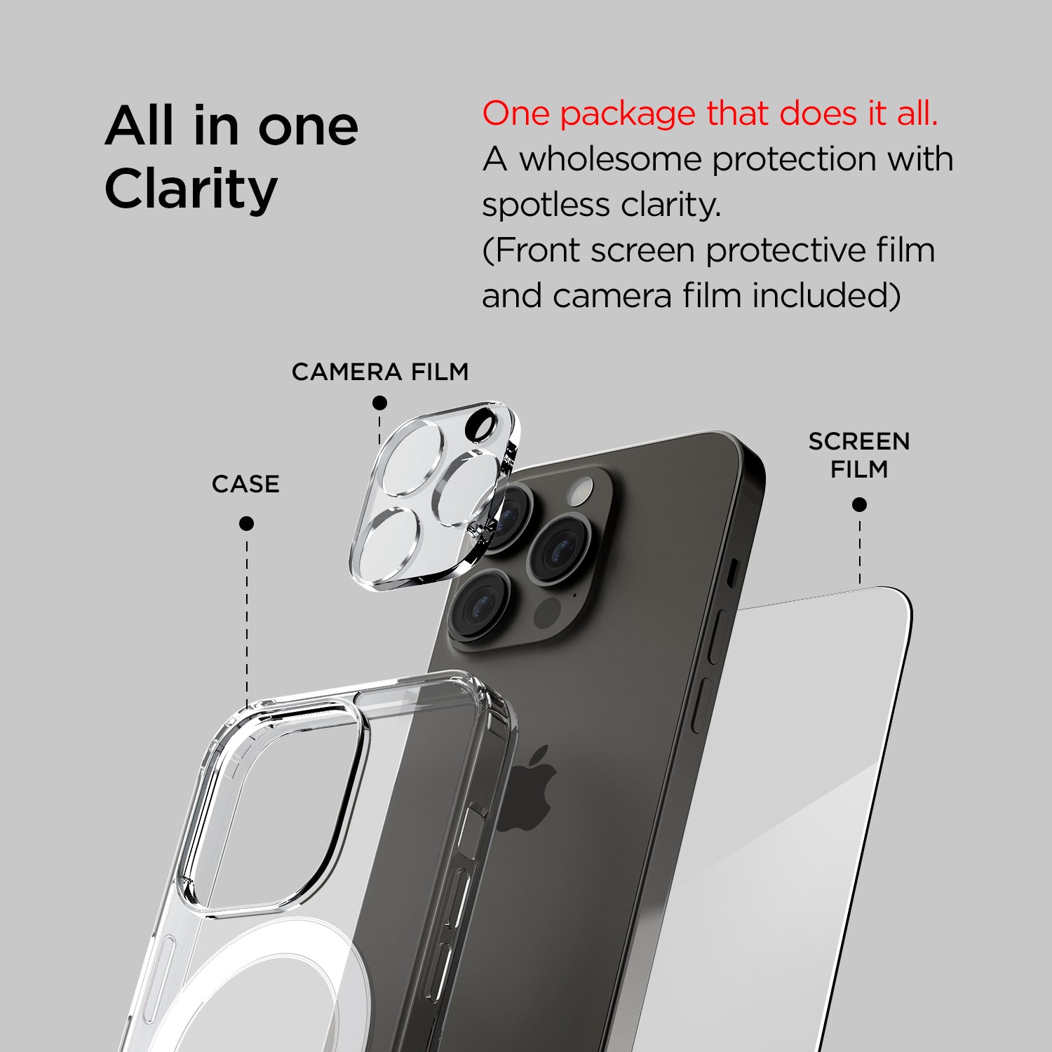 Apple 14 Pro Max rugged Glide wallet case with multiple durable and convenient card slot with sleek minimalist look by VRS