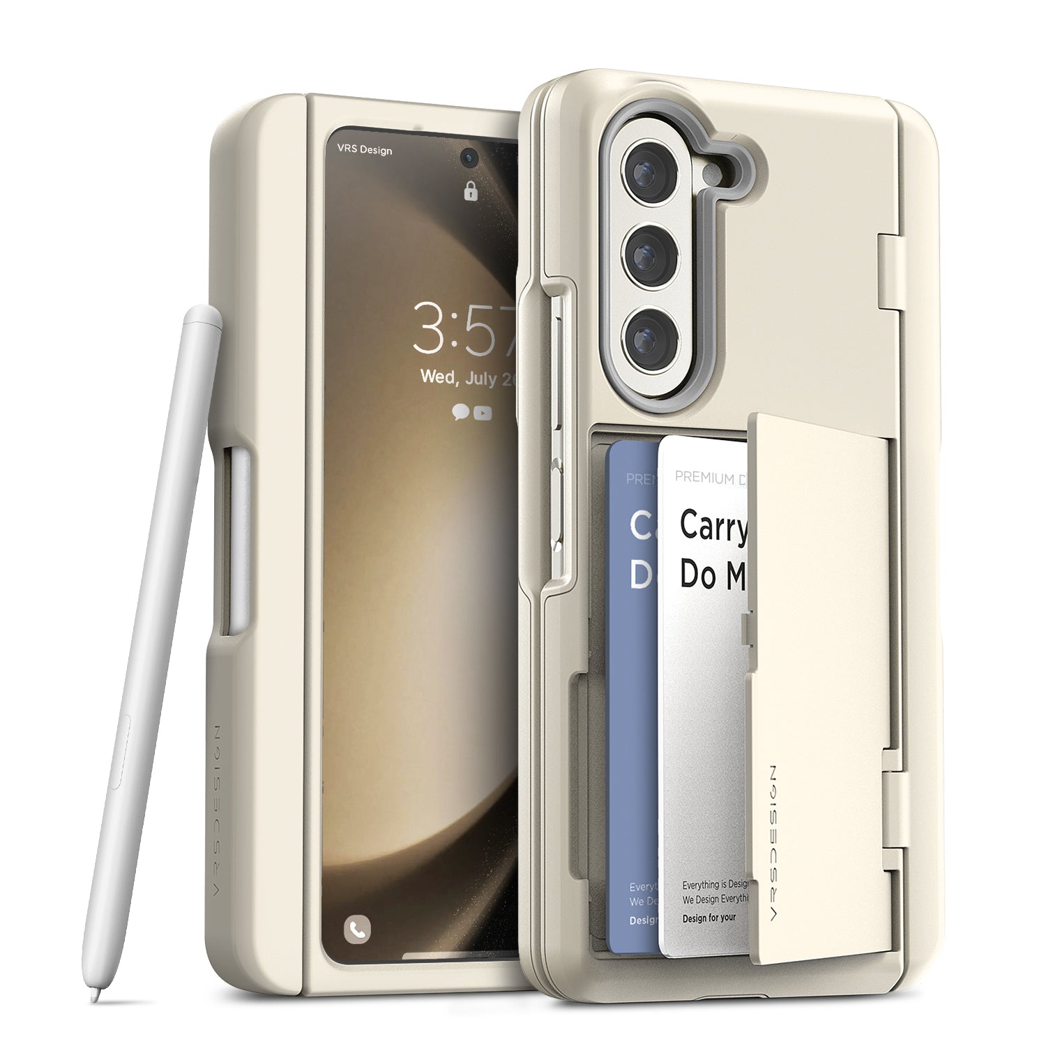  VRS DESIGN Phone Case for Galaxy Z Flip 5 5G Phone (2023)  [Terra Guard Active GO], Premium Durable Semi-Auto Hinge Protection Card  Holder Wallet Case (Matte Black/Renewed) : Cell Phones 