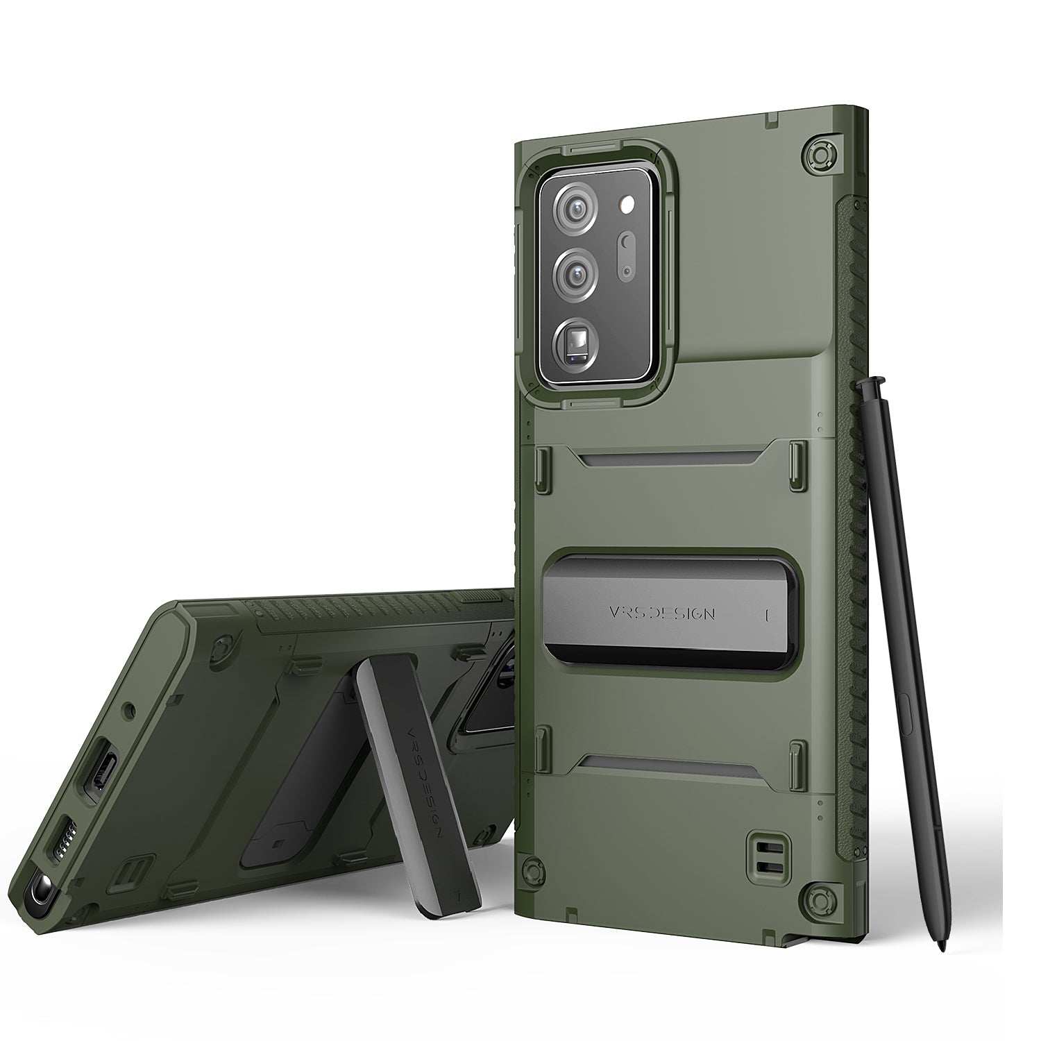 Samsung Galaxy Note 20 Plus wallet rugged case with multiple durable and convenient card slot with sleek minimalism by VRS