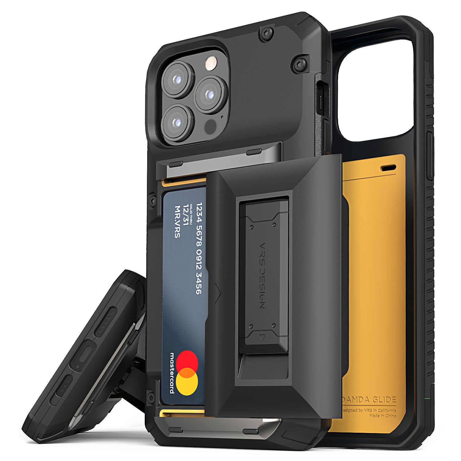 Rugged modern Apple iPhone 14 Pro Max case Glide Hybrid by VRS