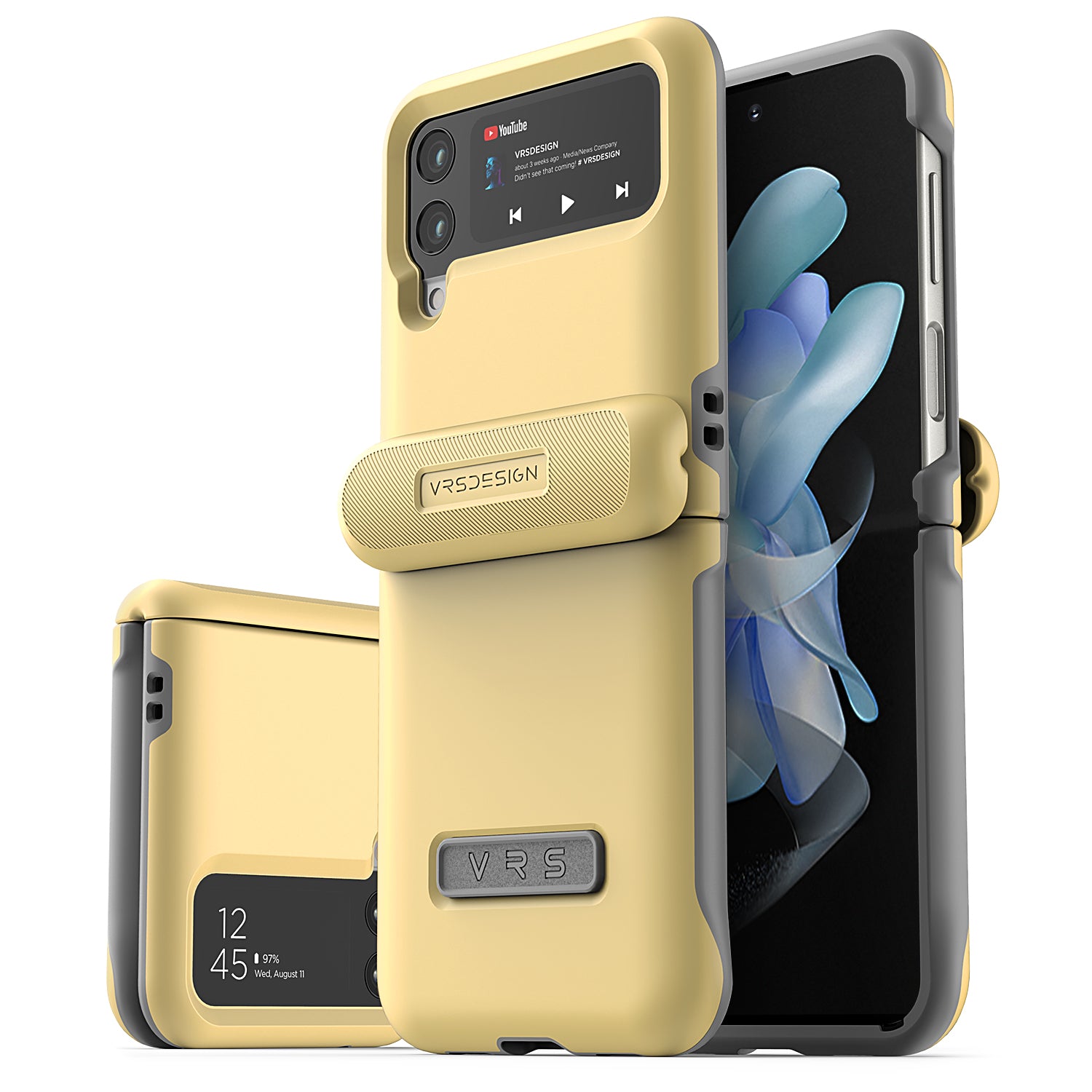Samsung Galaxy Z Flip 4 rugged slim case with multiple durable and convenient sleek minimalist look slim protection by VRS