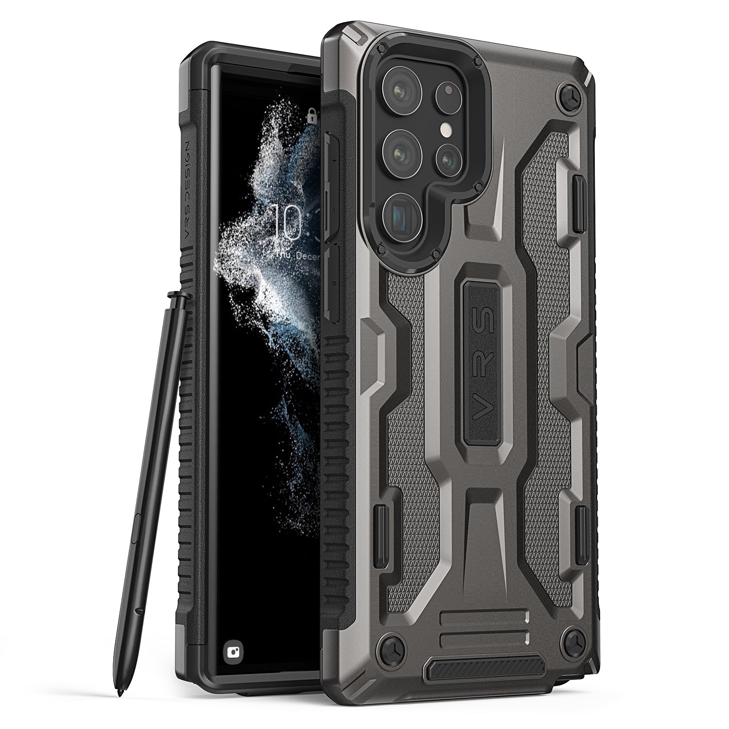 Samsung Galaxy S22 Plus wallet rugged case with multiple durable and convenient card slot with sleek minimalism by VRS