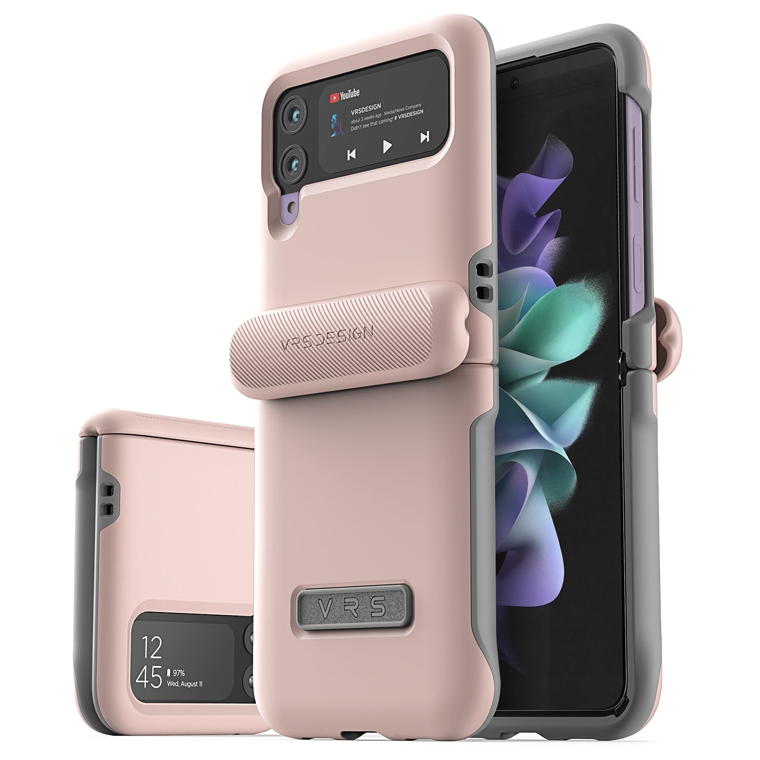 Samsung Galaxy Z Flip rugged slim case with multiple durable and convenient sleek minimalist look slim protection by VRS