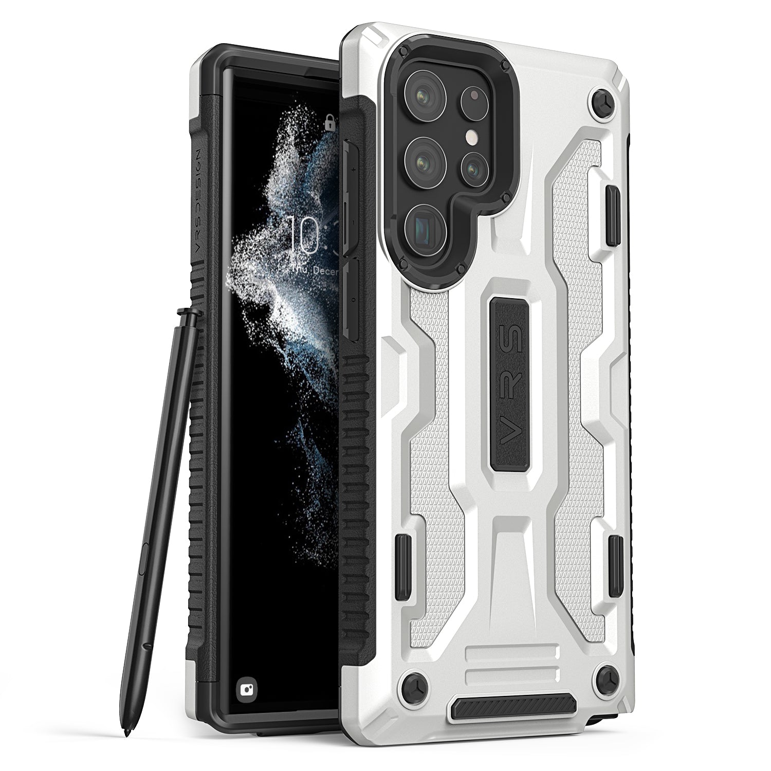 Samsung Galaxy S22 Plus wallet rugged case with multiple durable and convenient card slot with sleek minimalism by VRS