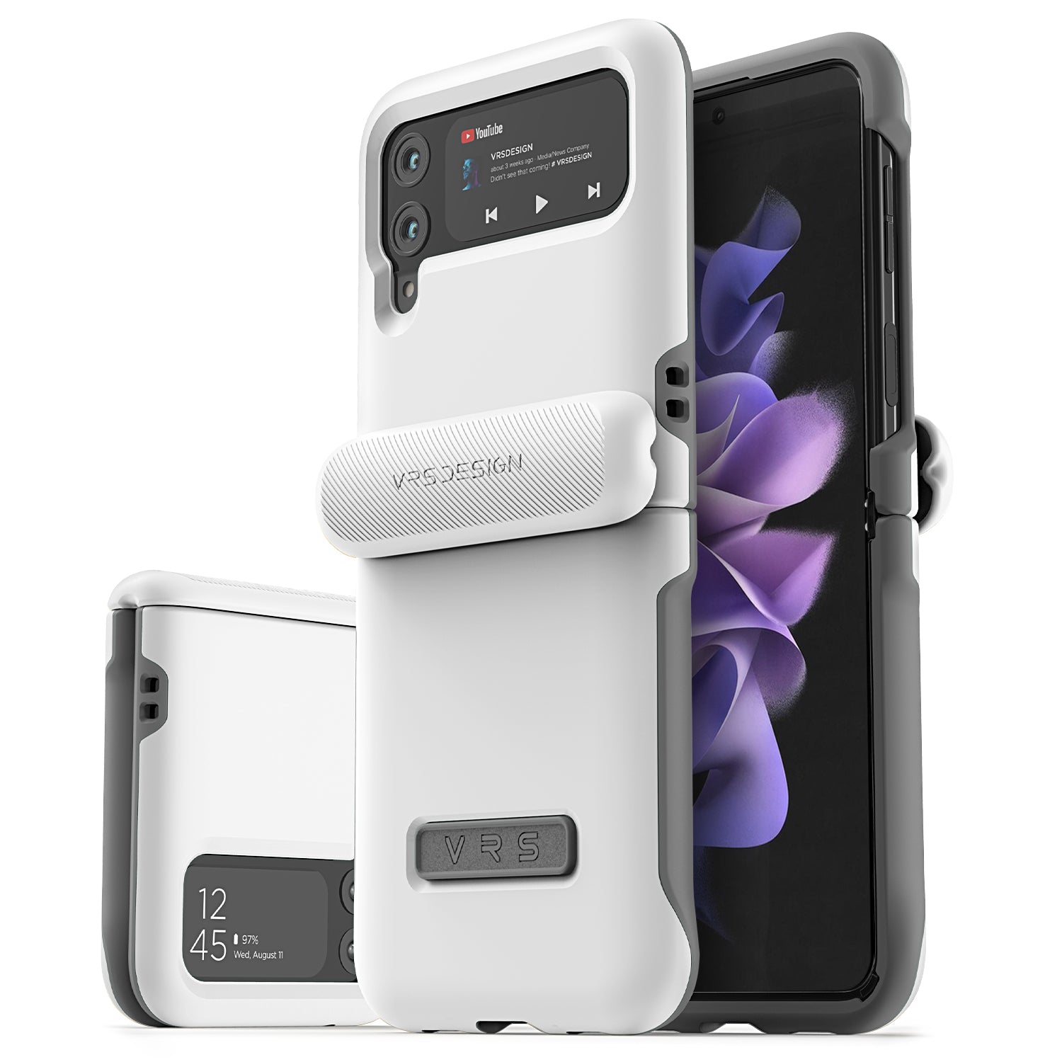 Samsung Galaxy Z Flip rugged slim case with multiple durable and convenient sleek minimalist look slim protection by VRS
