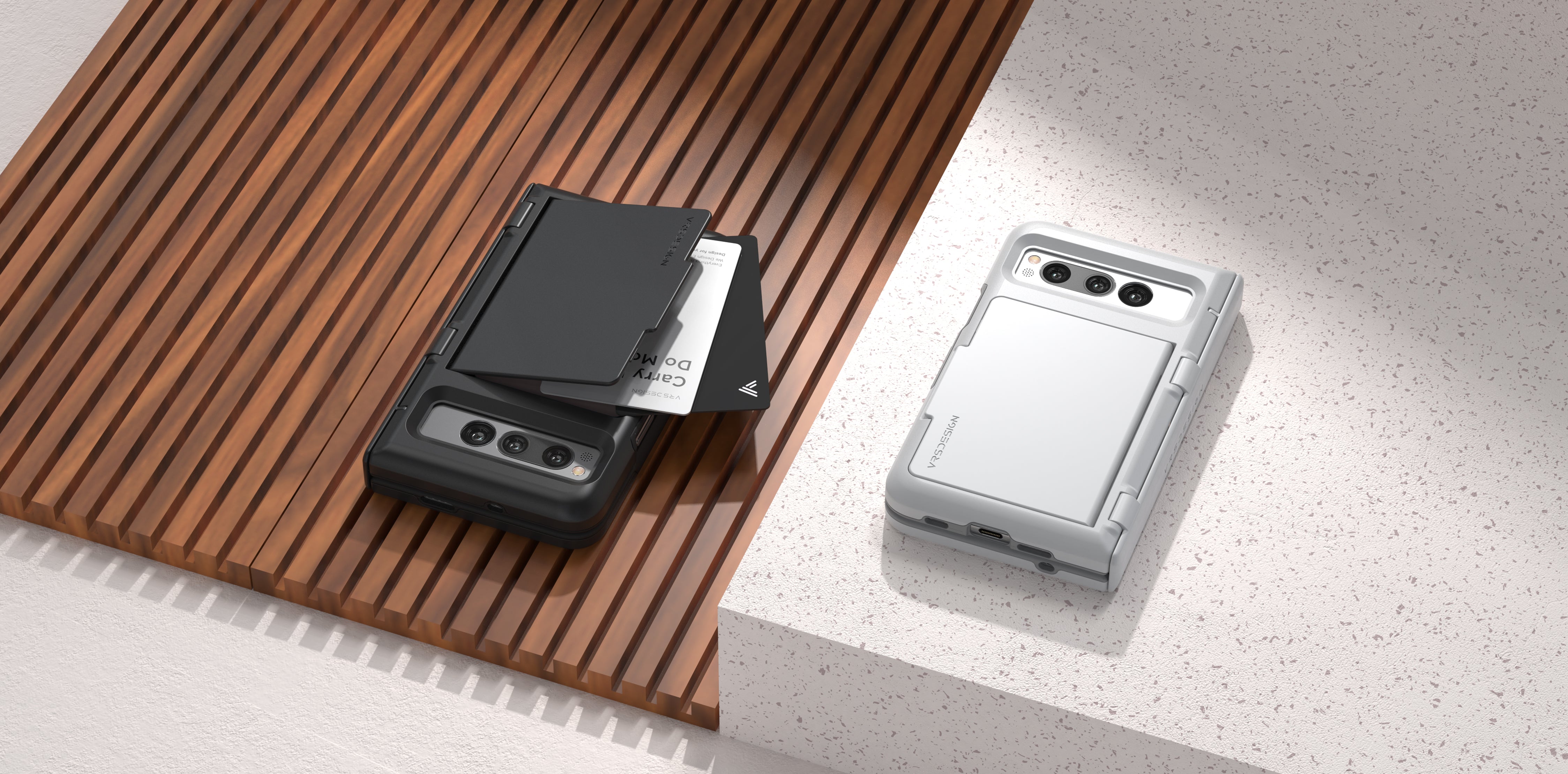 The new Google Pixel Fold Rugged Terra Guard slim case design by VRS ...