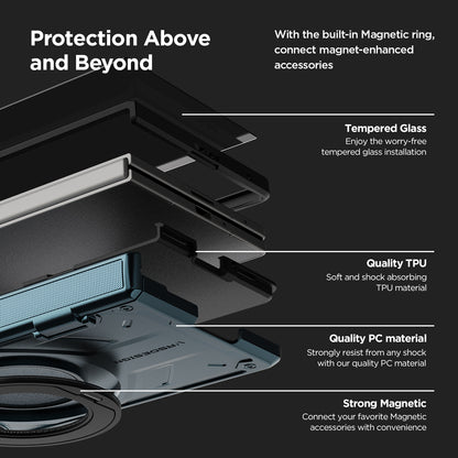 Textured side grips on the VRS DESIGN Active case provide a secure and comfortable hold.