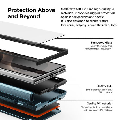 Raised edges and reinforced corners help protect the Galaxy Z Fold 8 Ultra from scratches and minor impacts.