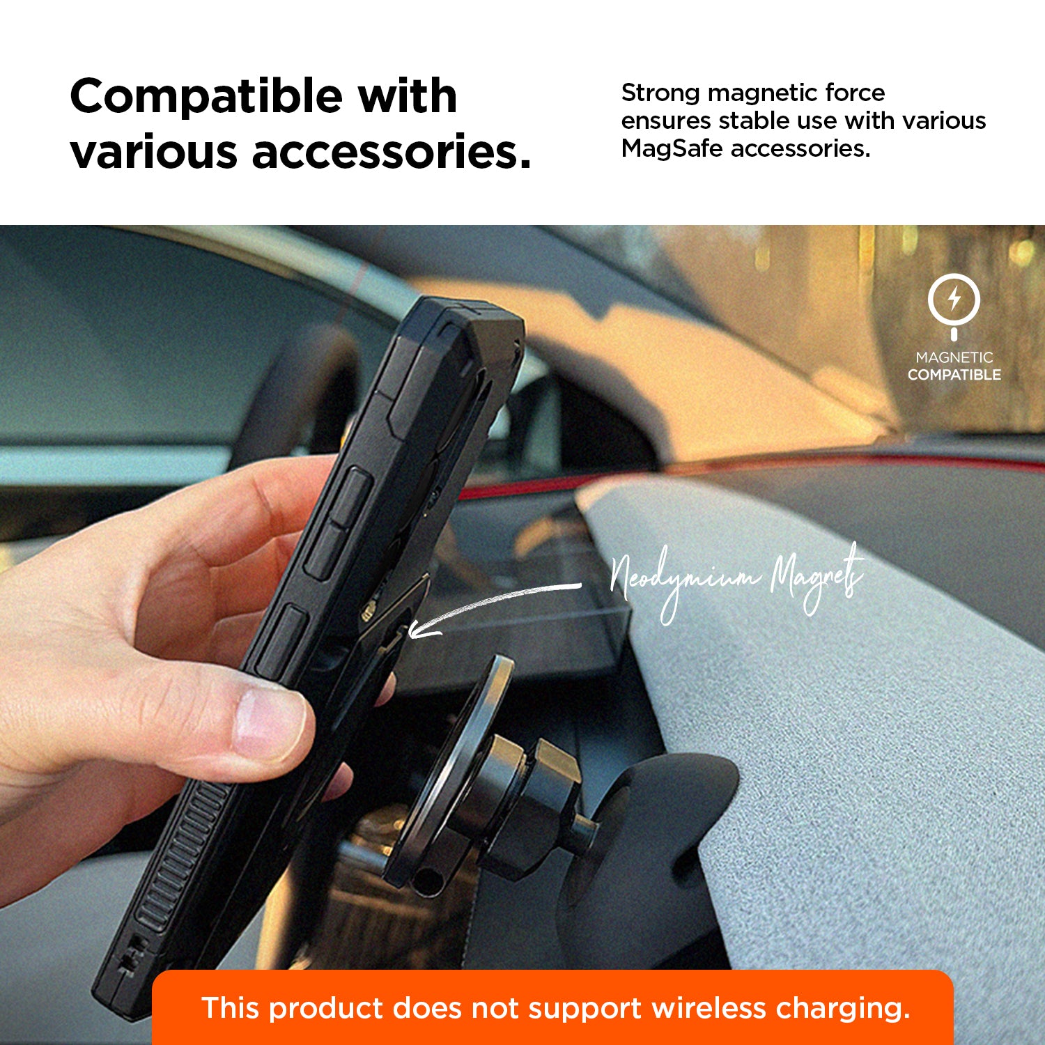 Galaxy S26 Ultra case with built-in kickstand for hands-free viewing